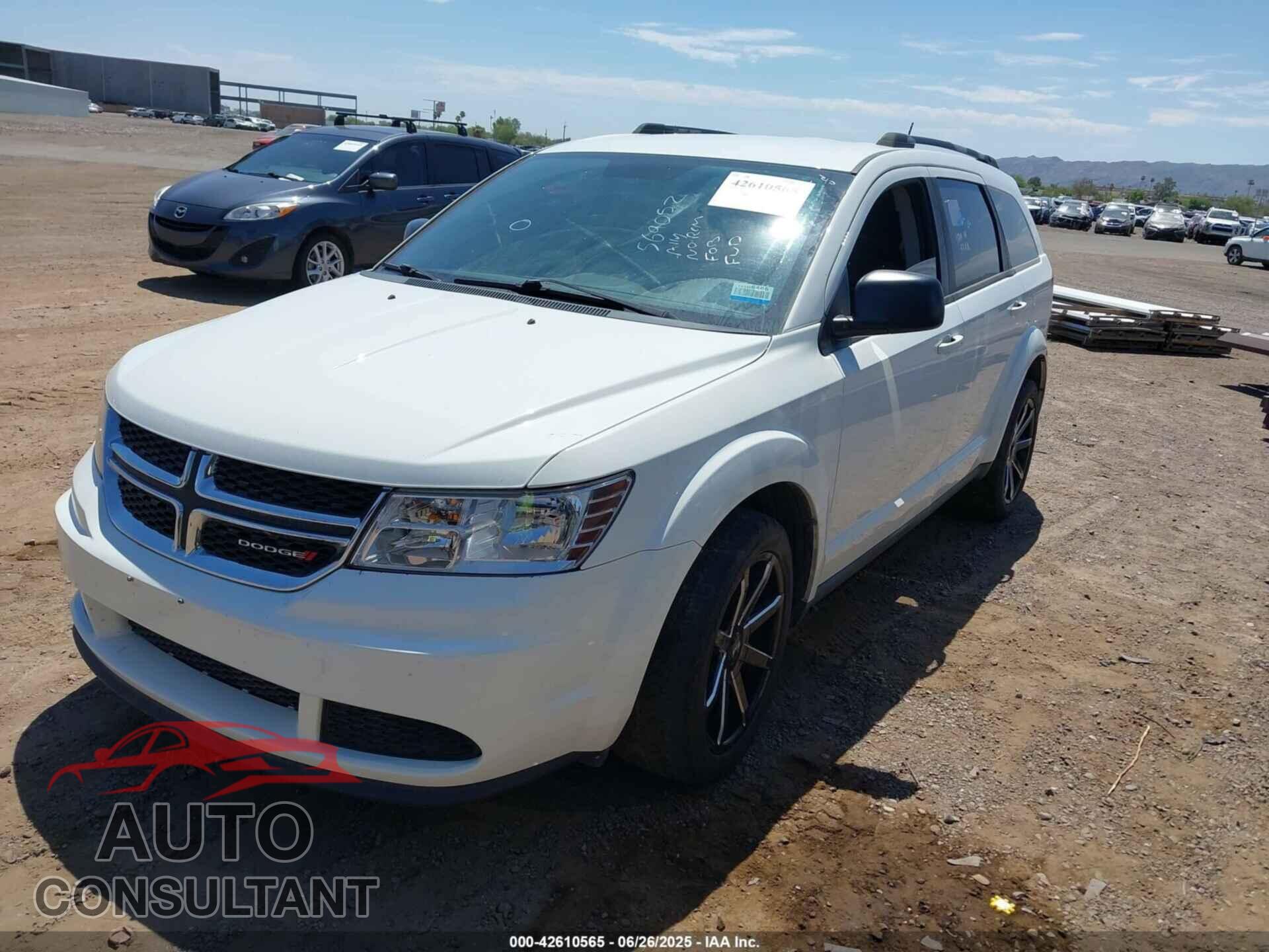 DODGE JOURNEY 2017 - 3C4PDCAB8HT569052