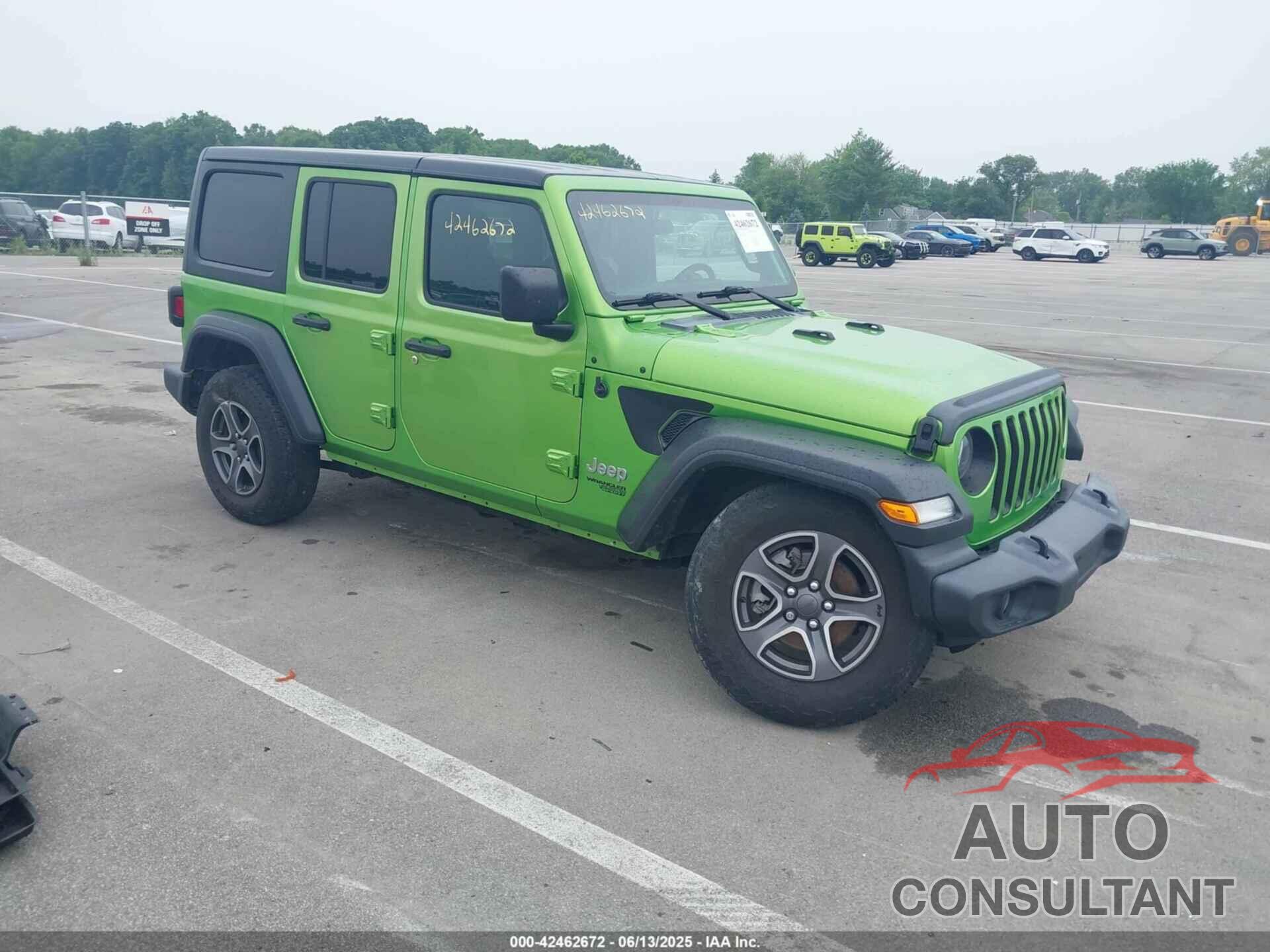 JEEP WRANGLER UNLIMITED 2018 - 1C4HJXDG2JW280342