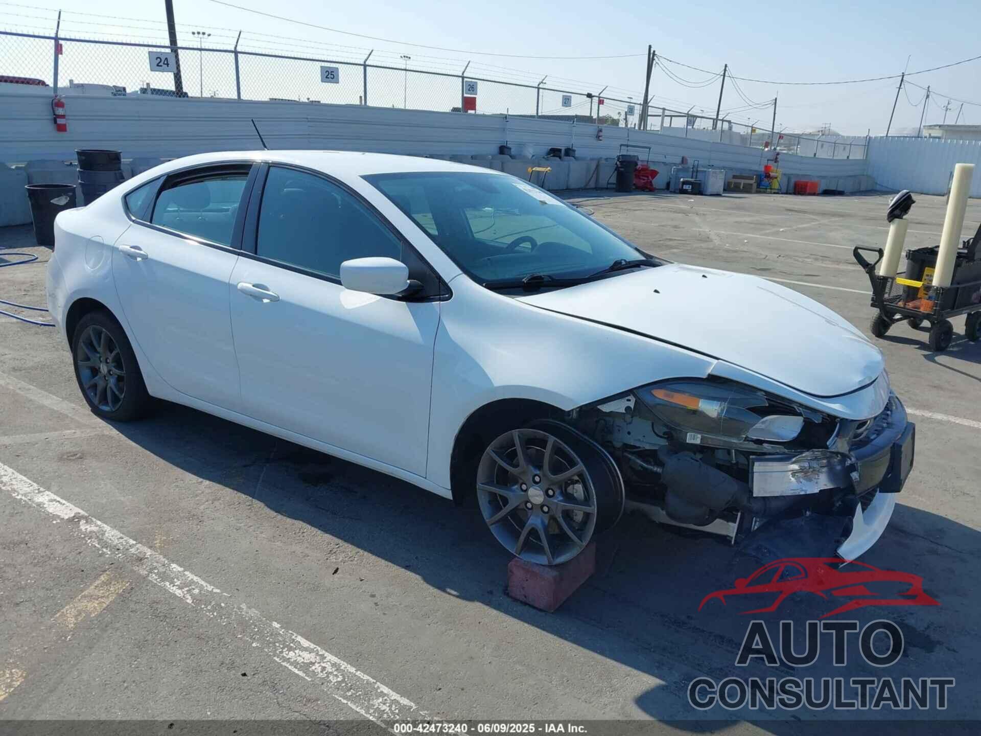 DODGE DART 2016 - 1C3CDFAAXGD530852