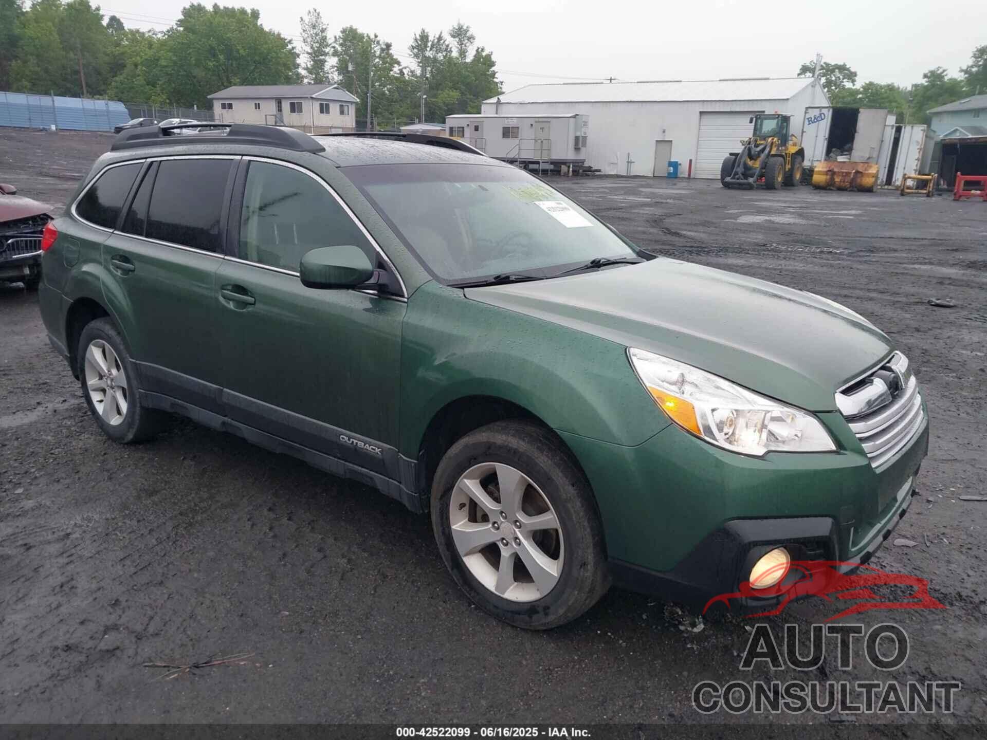 SUBARU OUTBACK 2013 - 4S4BRBCC6D3283004