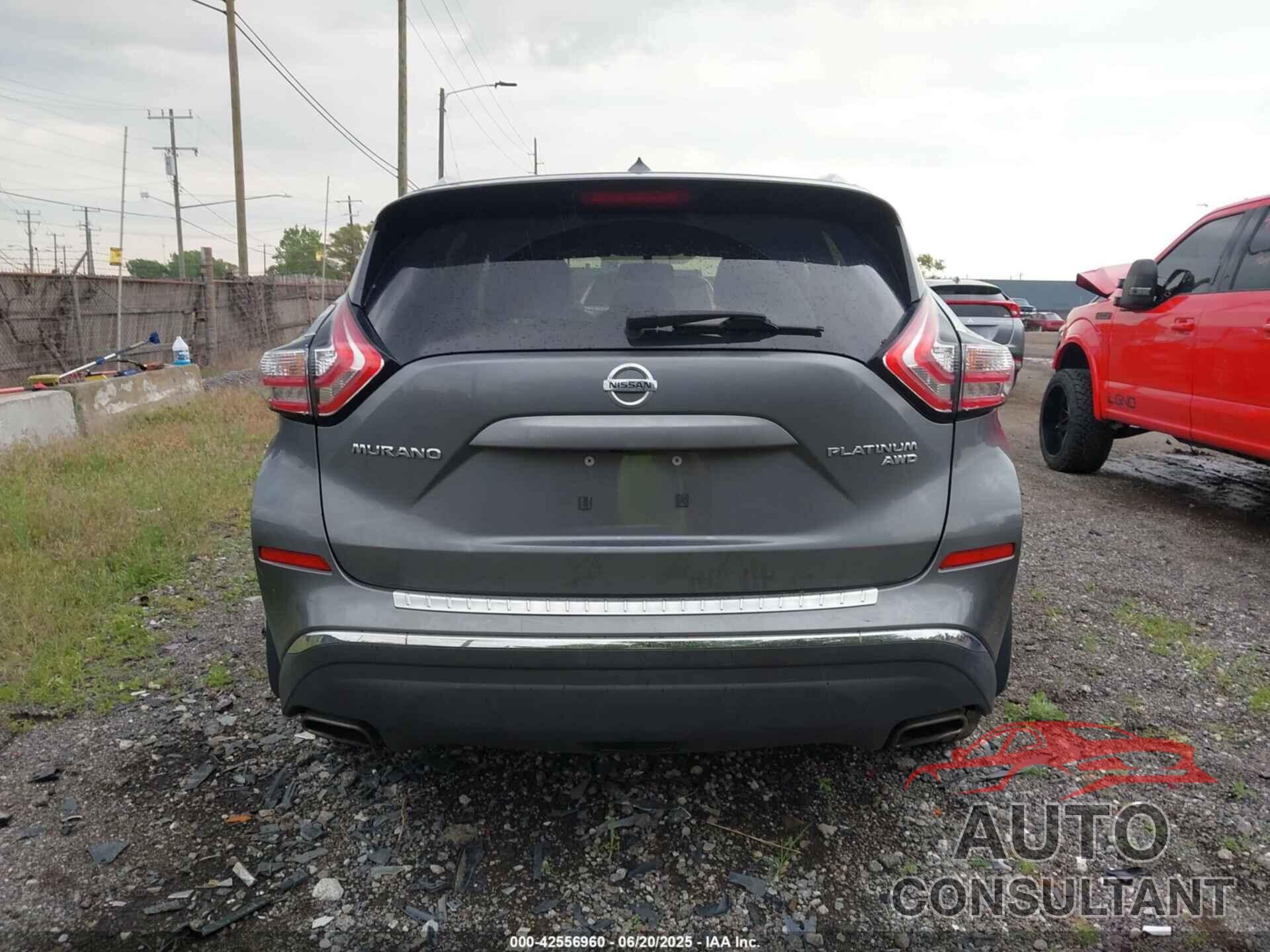 NISSAN MURANO 2015 - 5N1AZ2MH3FN203669