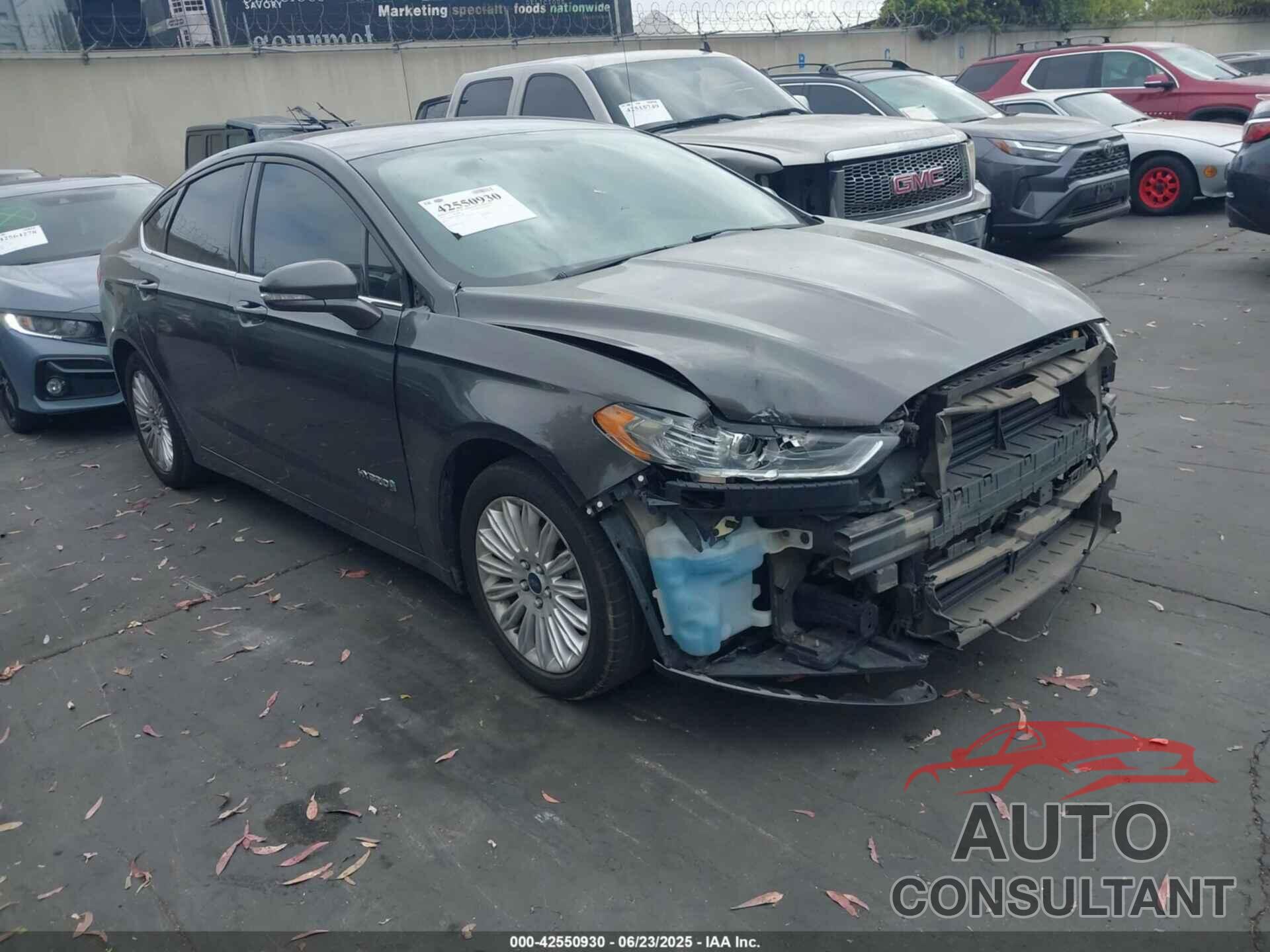 FORD FUSION HYBRID 2016 - 3FA6P0LU0GR218685