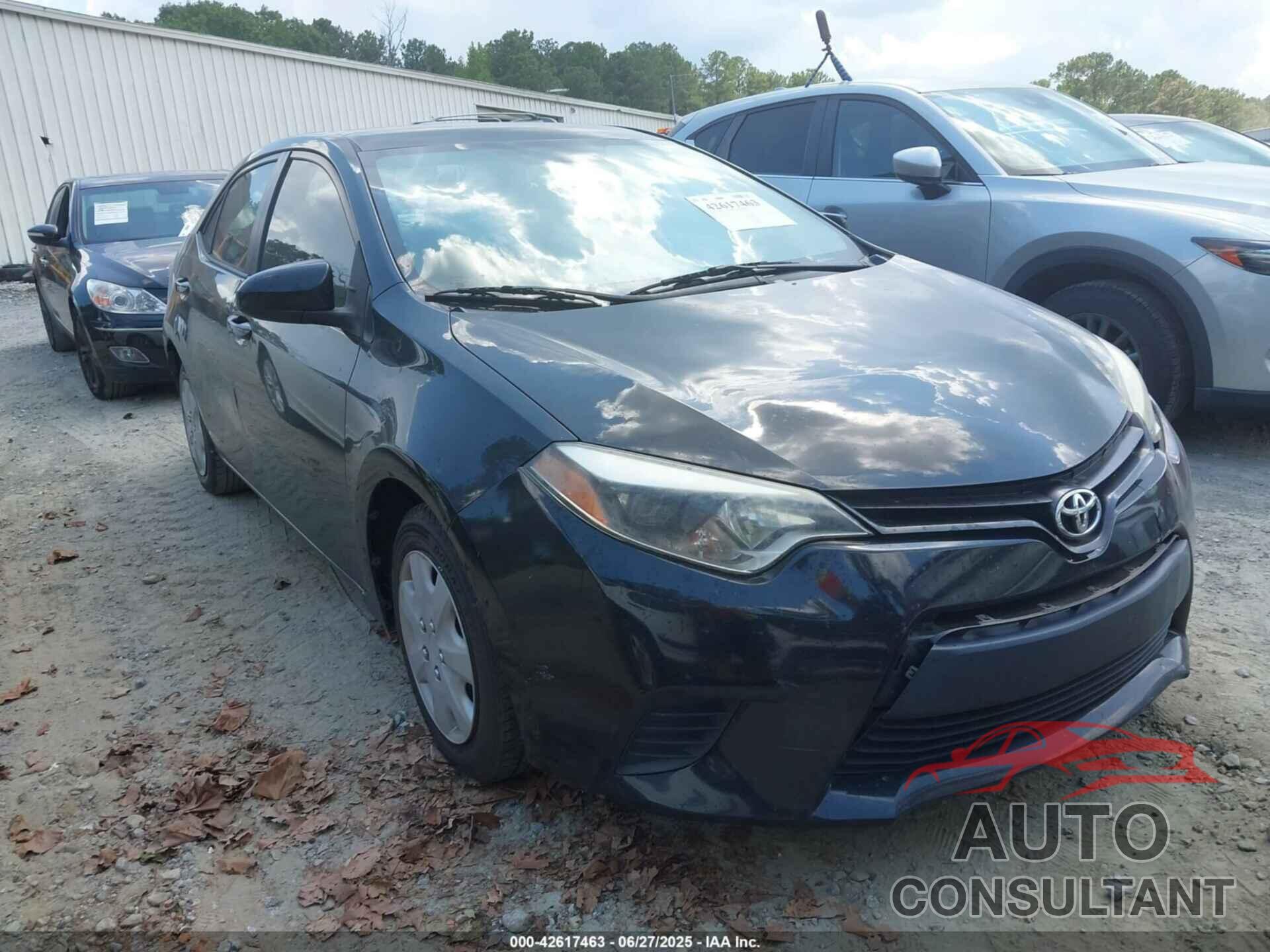 TOYOTA COROLLA 2016 - 2T1BURHE2GC503644