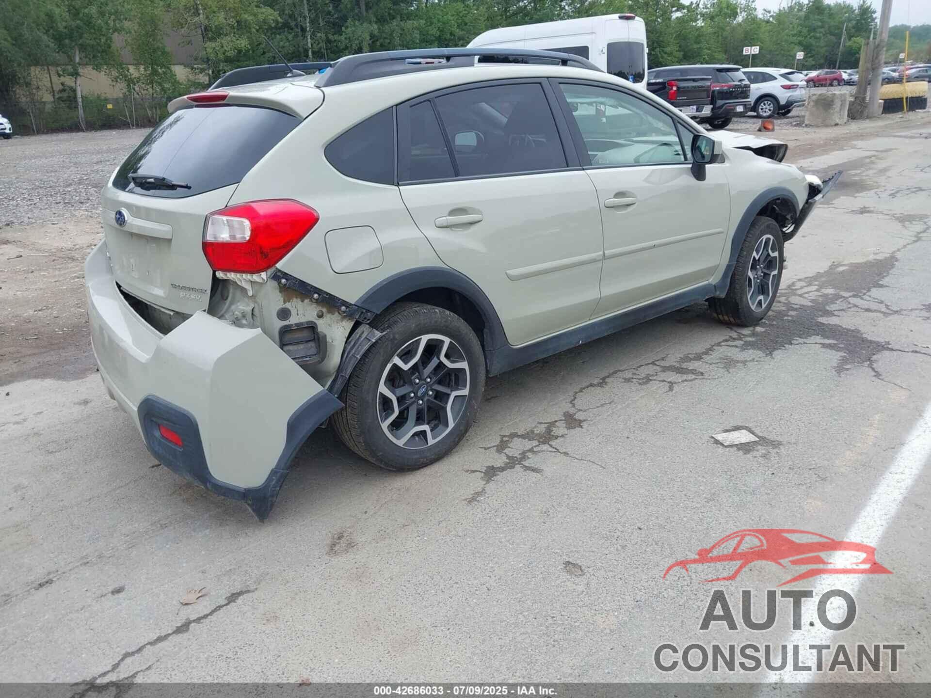SUBARU CROSSTREK 2016 - JF2GPABC1G8269788
