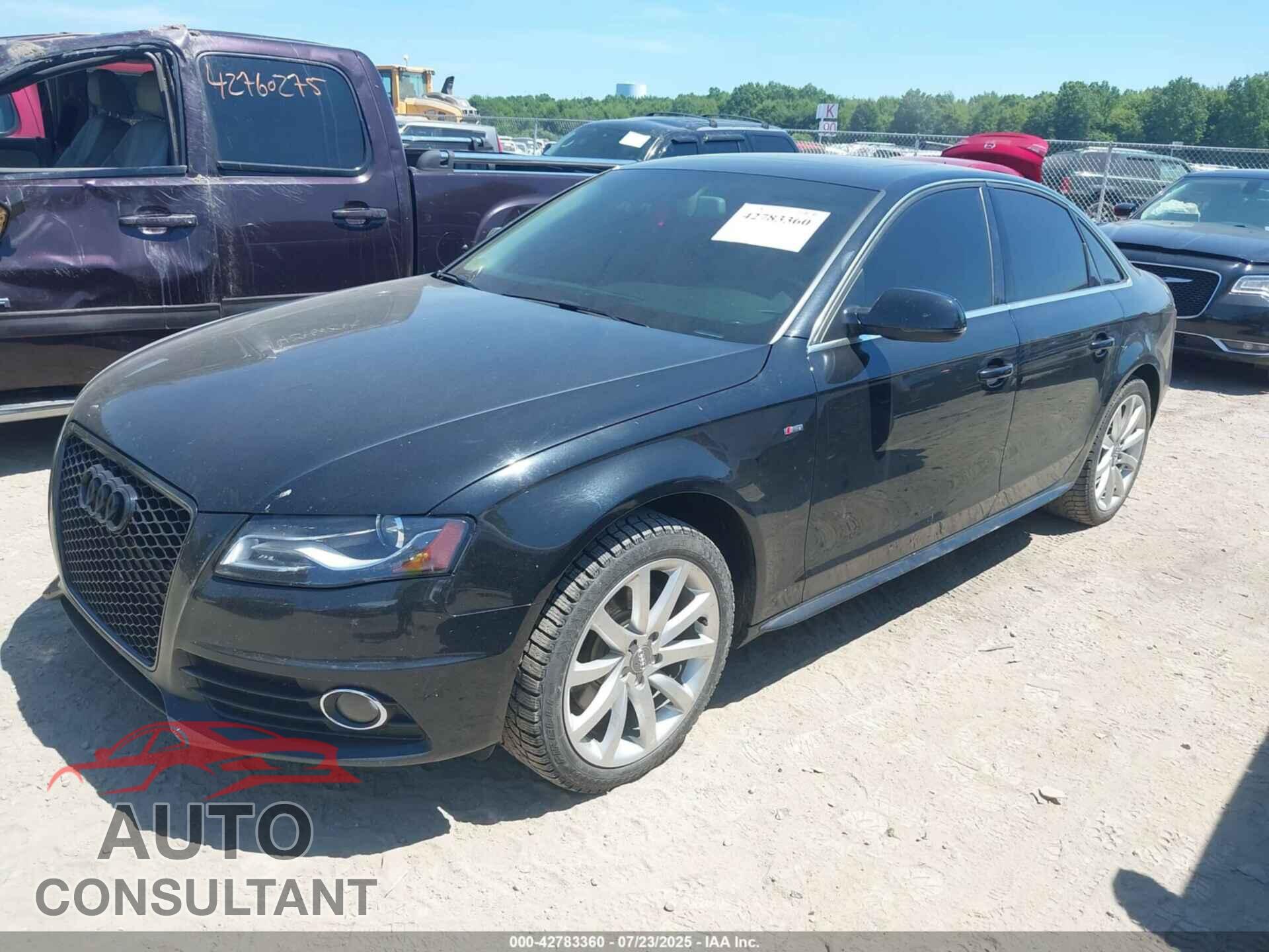 AUDI A4 2012 - WAUFFAFL7CA098939