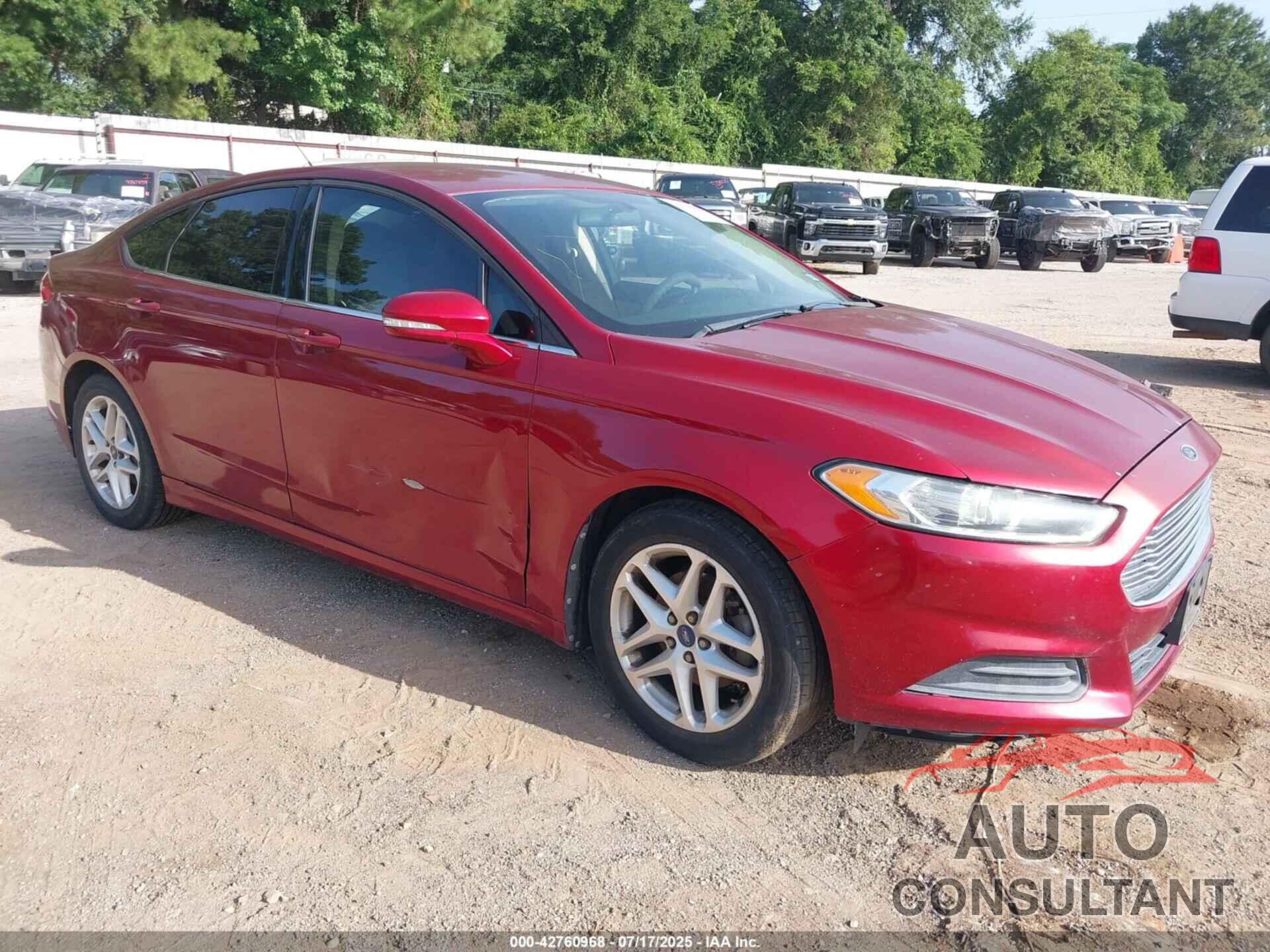 FORD FUSION 2013 - 3FA6P0H73DR214936