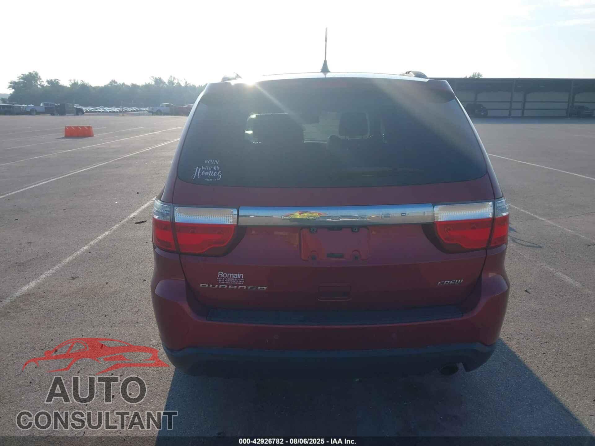 DODGE DURANGO 2013 - 1C4RDHDG4DC687683
