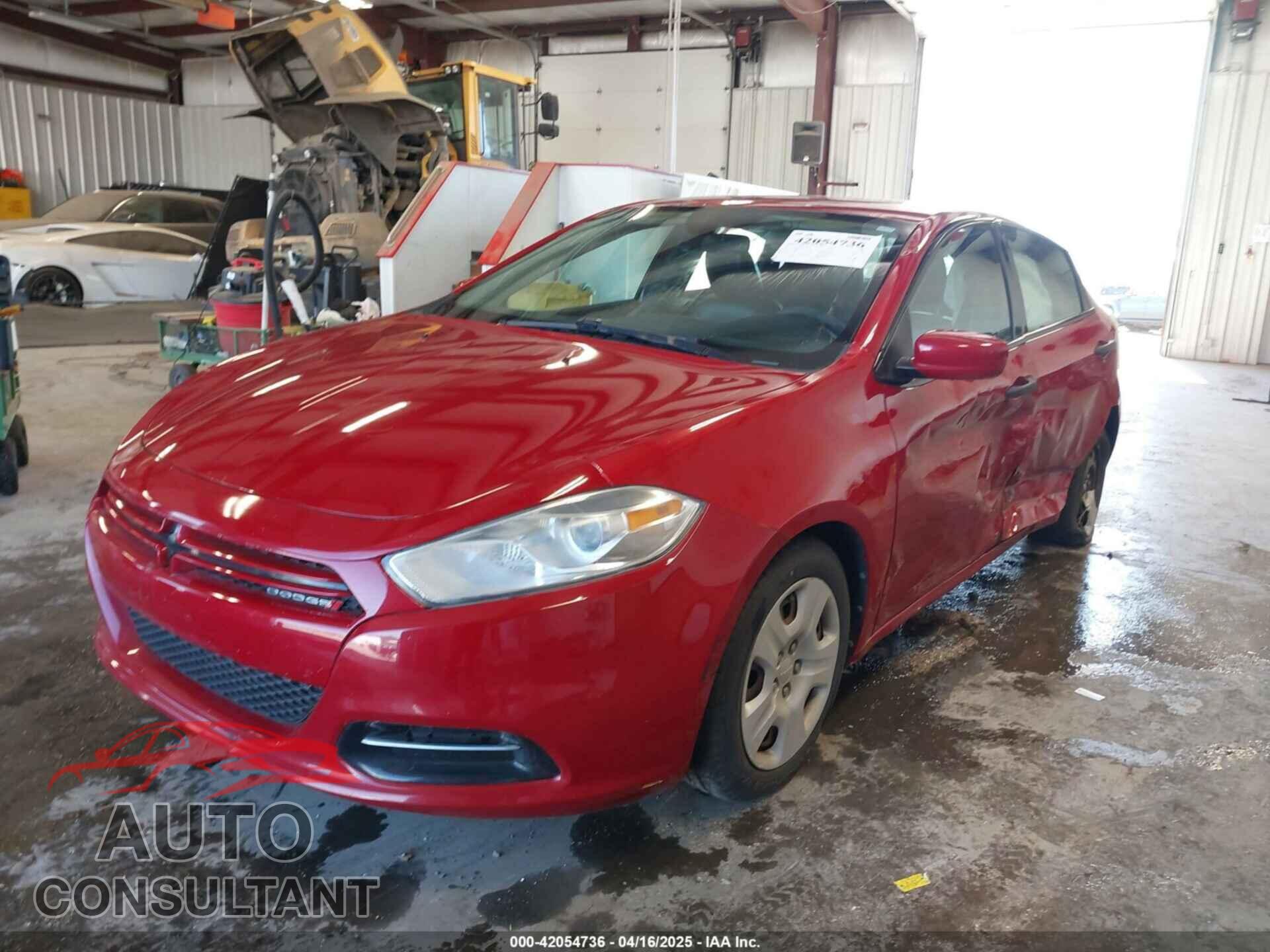 DODGE DART 2013 - 1C3CDFAA4DD183840