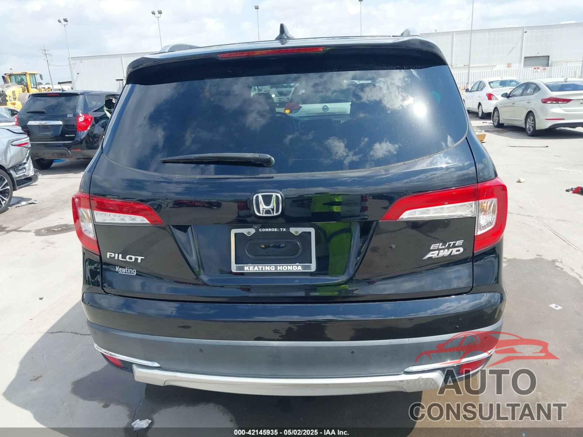 HONDA PILOT 2020 - 5FNYF6H04LB000050