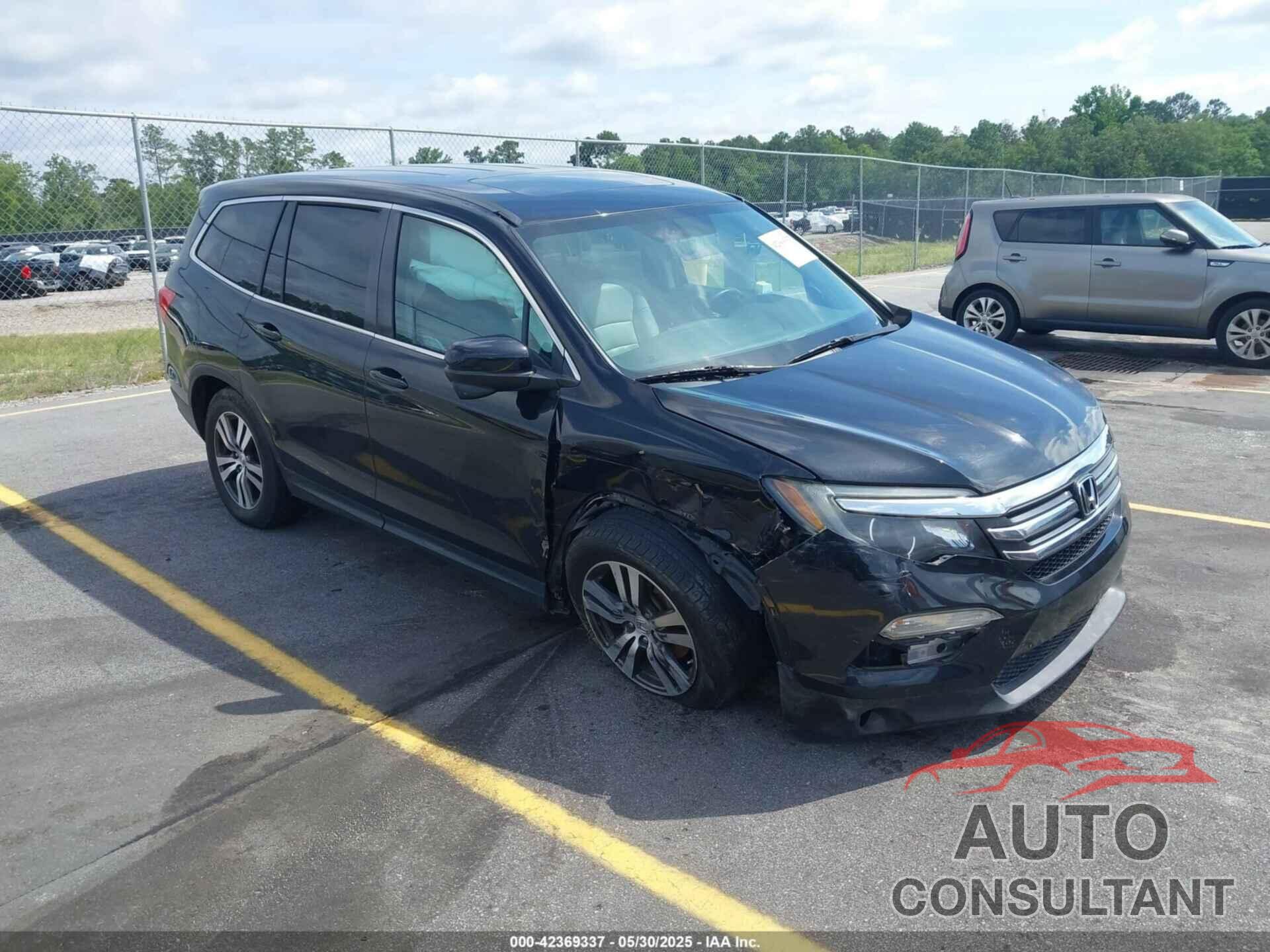 HONDA PILOT 2016 - 5FNYF5H52GB045287