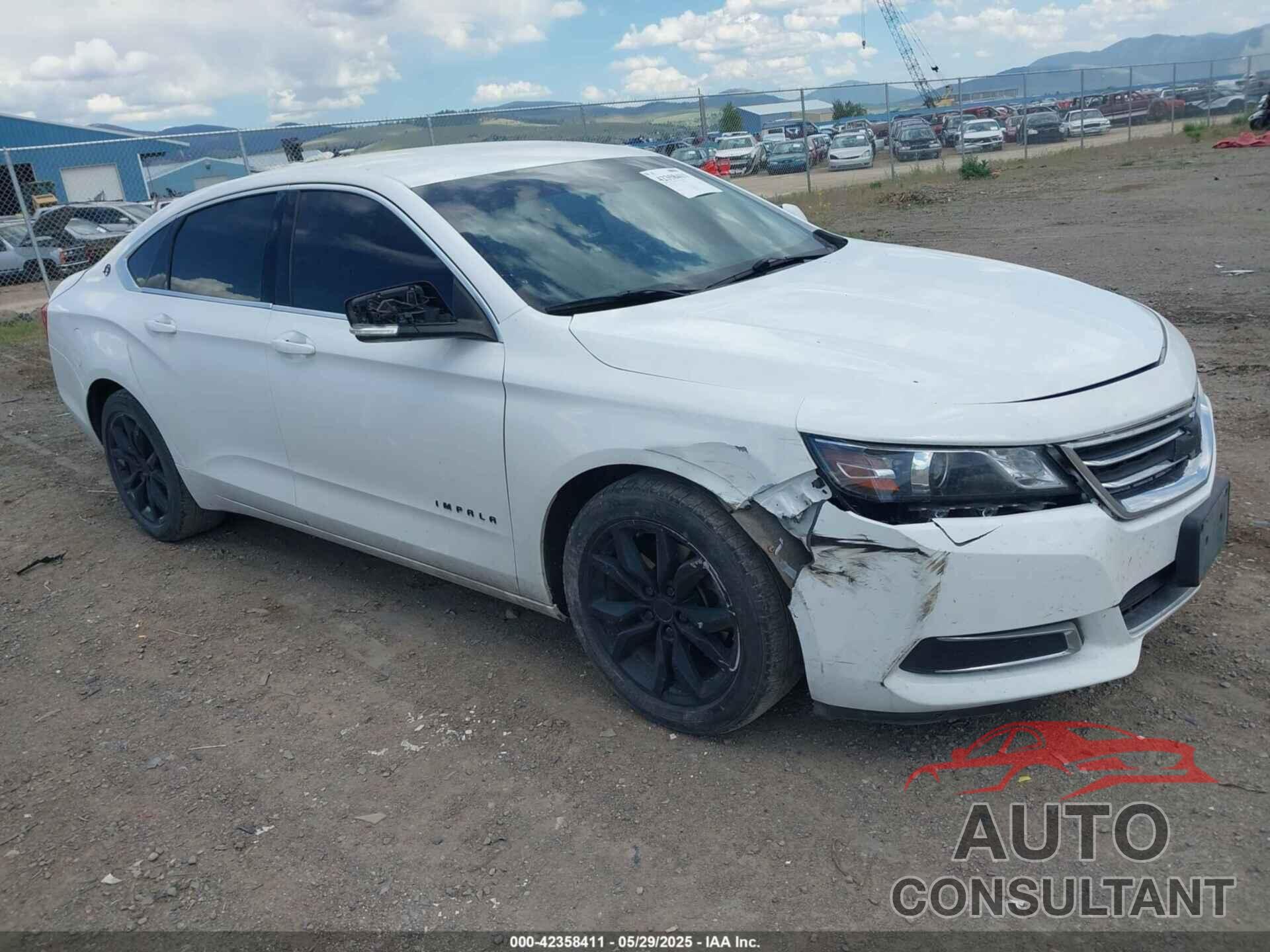 CHEVROLET IMPALA 2017 - 2G1105S37H9160198