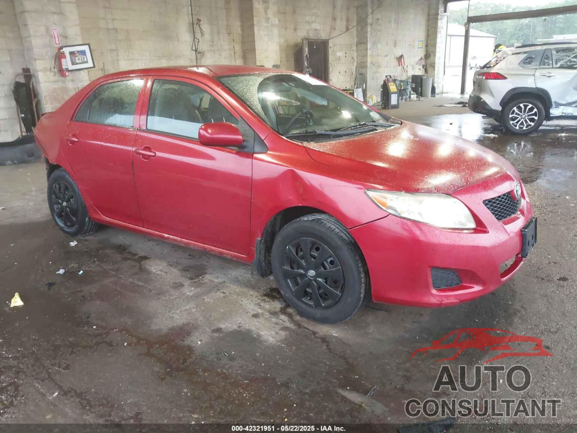 TOYOTA COROLLA 2009 - JTDBL40E29J029364