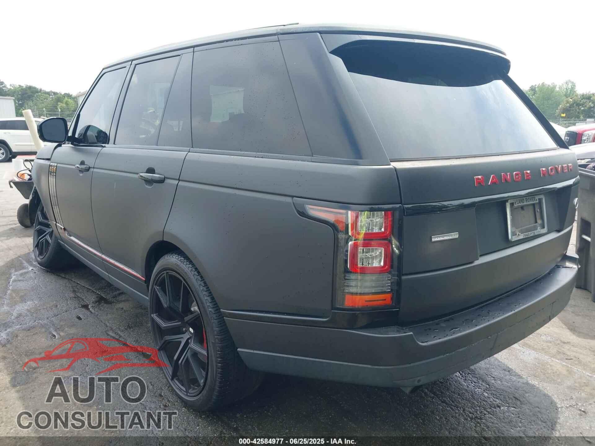 LAND ROVER RANGE ROVER 2013 - SALGS2EFXDA114596