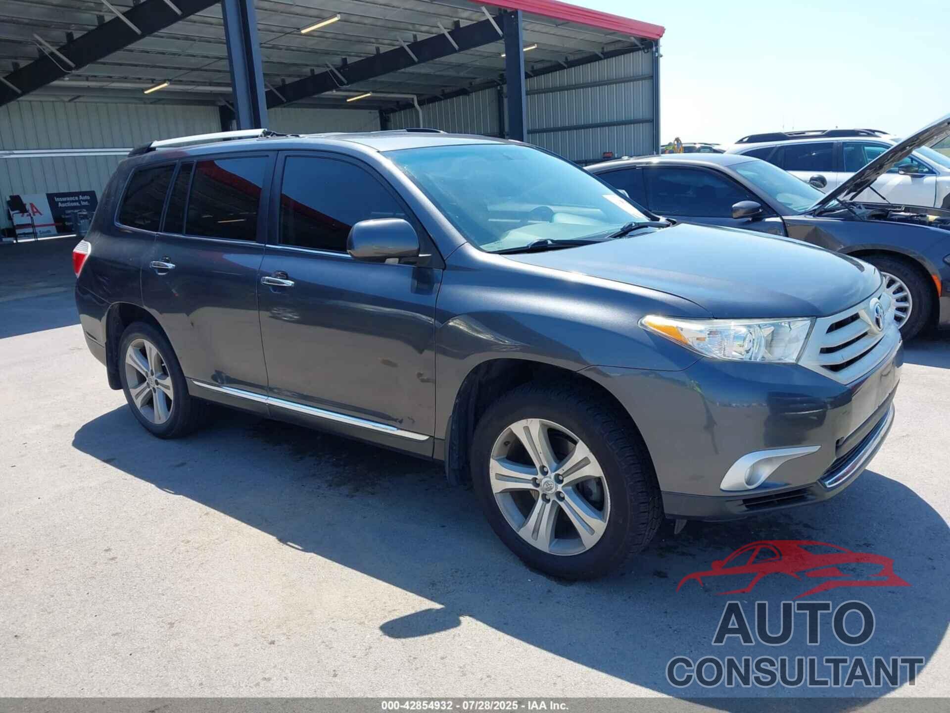 TOYOTA HIGHLANDER 2011 - 5TDDK3EHXBS041036
