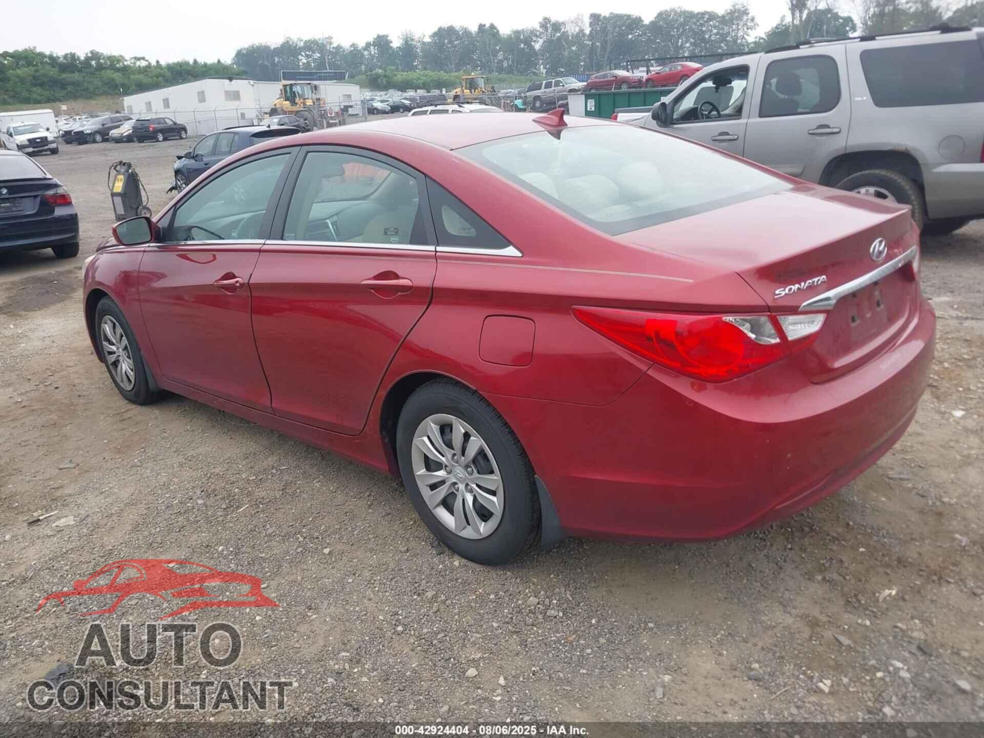 HYUNDAI SONATA 2012 - 5NPEB4AC7CH364276