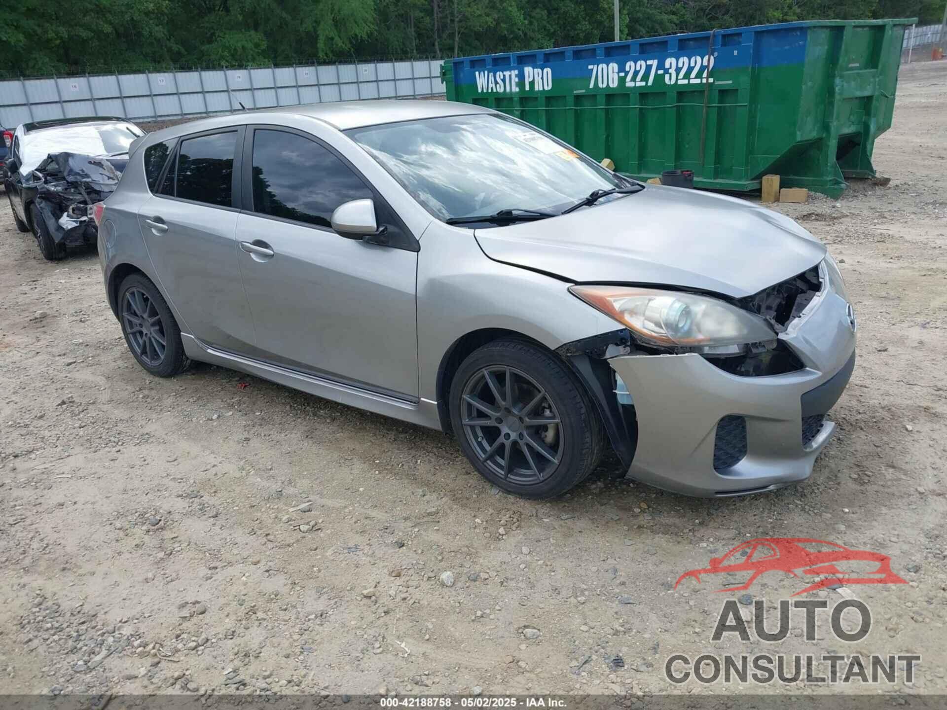 MAZDA MAZDA3 2012 - JM1BL1L75C1665263