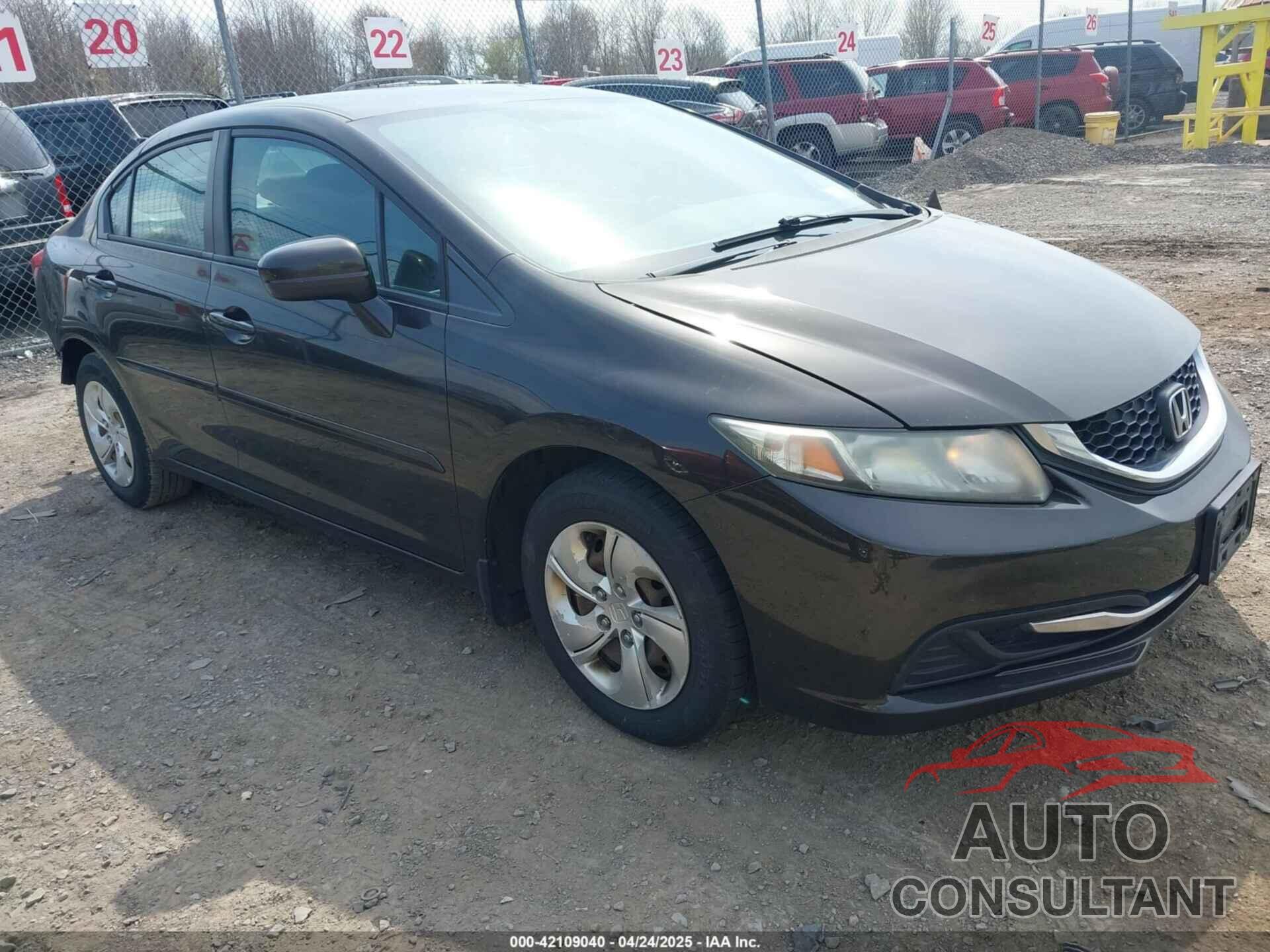 HONDA CIVIC 2014 - 2HGFB2F56EH519836