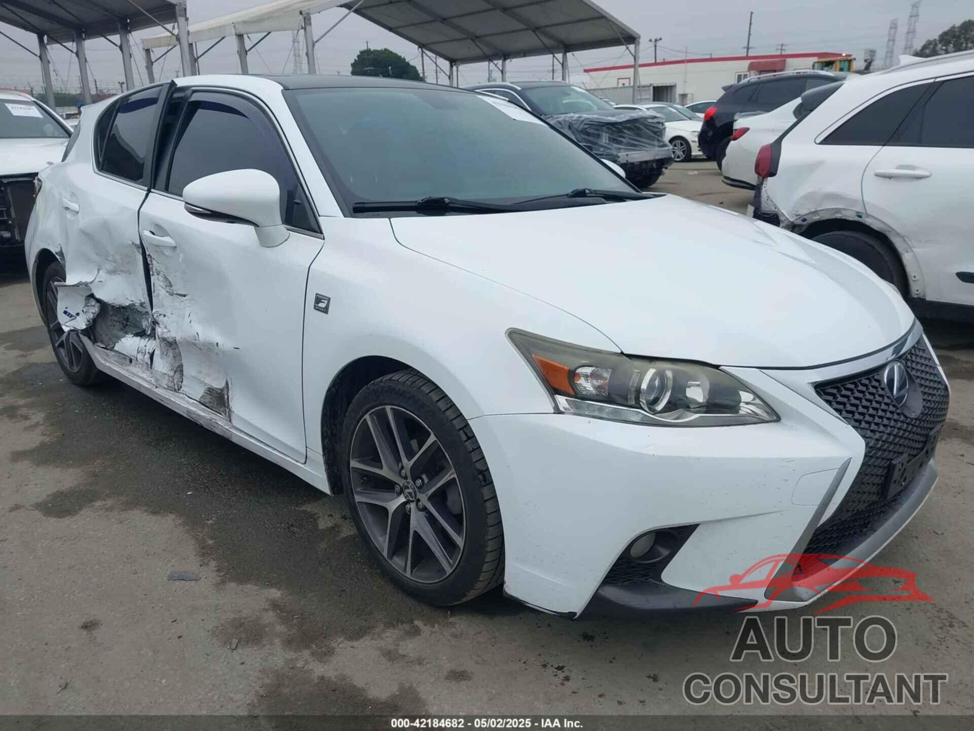 LEXUS CT 200H 2014 - JTHKD5BH0E2181074
