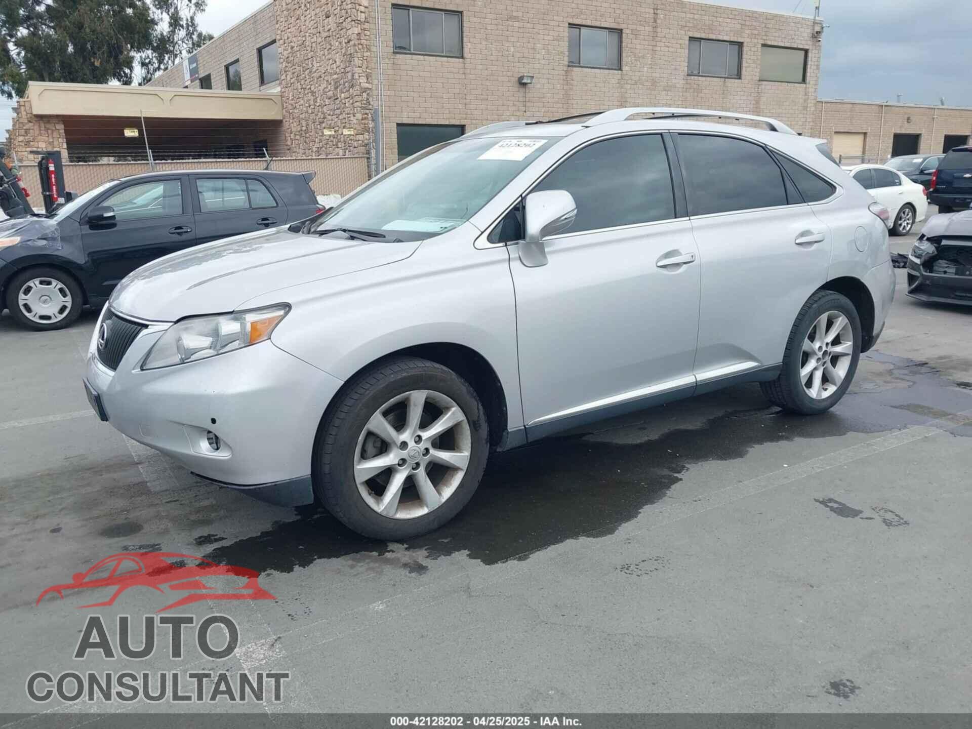 LEXUS RX 350 2010 - 2T2BK1BA0AC064055
