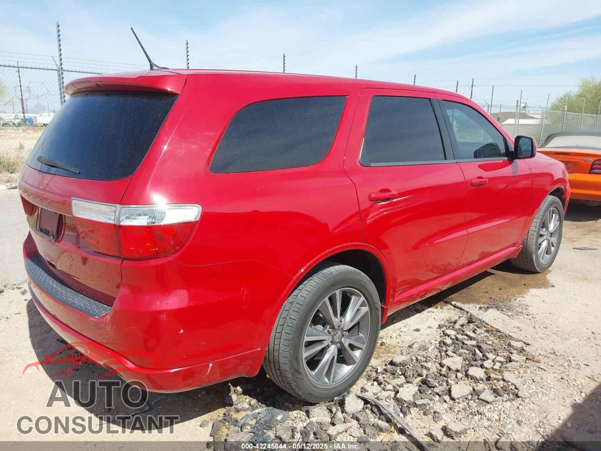 DODGE DURANGO 2013 - 1C4RDHAG0DC672411
