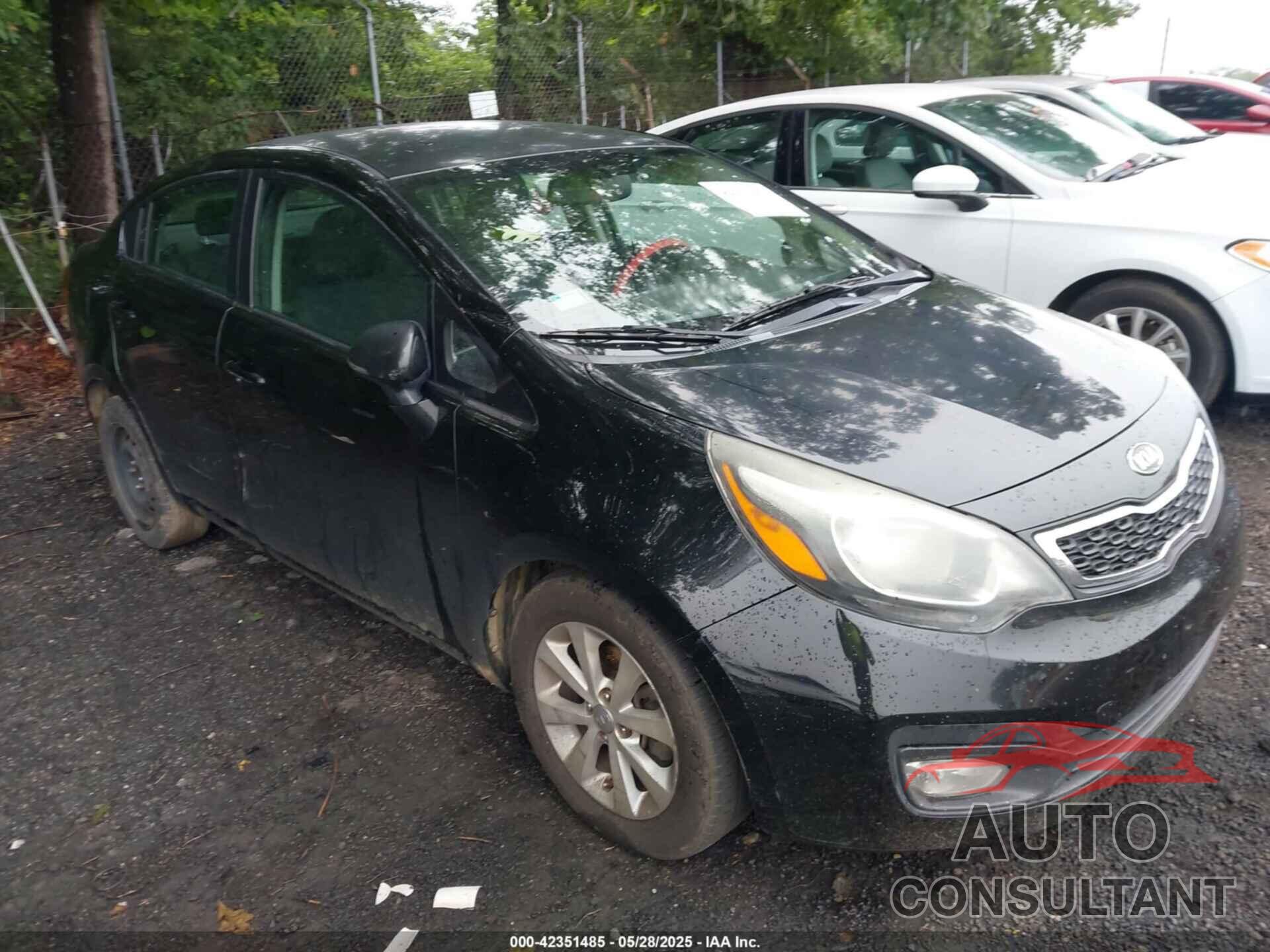 KIA RIO 2013 - KNADN4A33D6130213