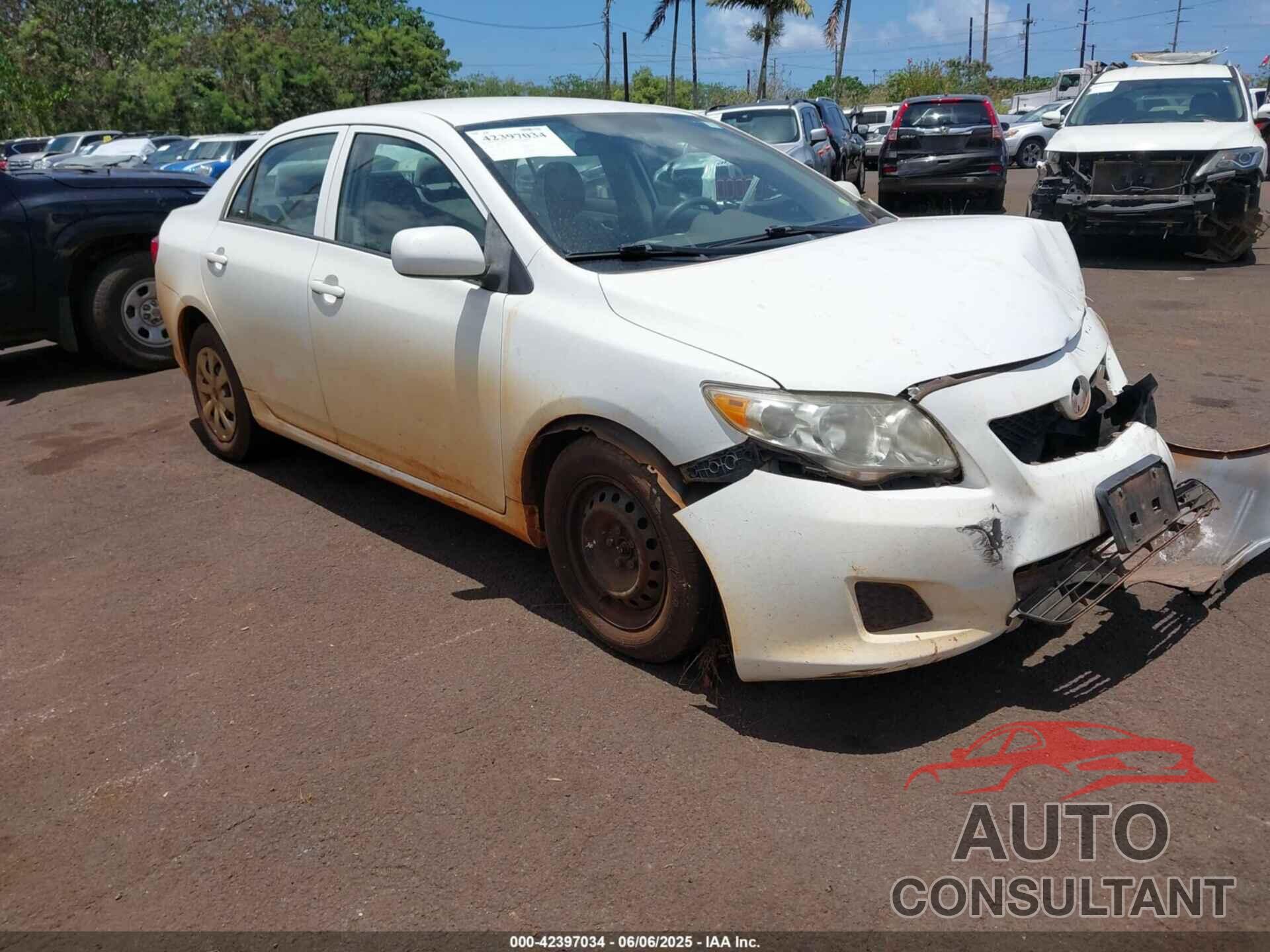 TOYOTA COROLLA 2010 - 1NXBU4EE0AZ355152
