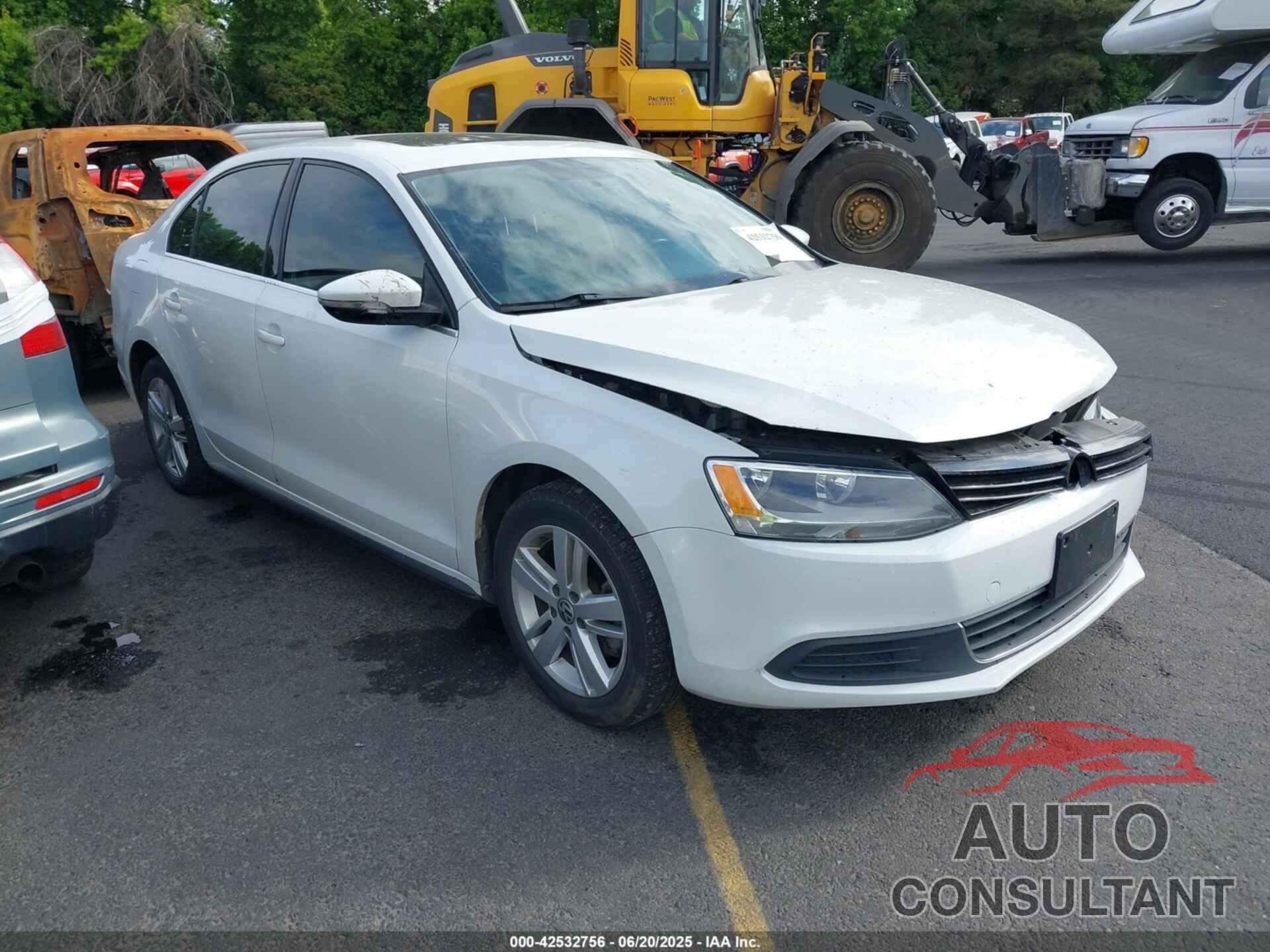 VOLKSWAGEN JETTA HYBRID 2014 - 3VW637AJ3EM302269