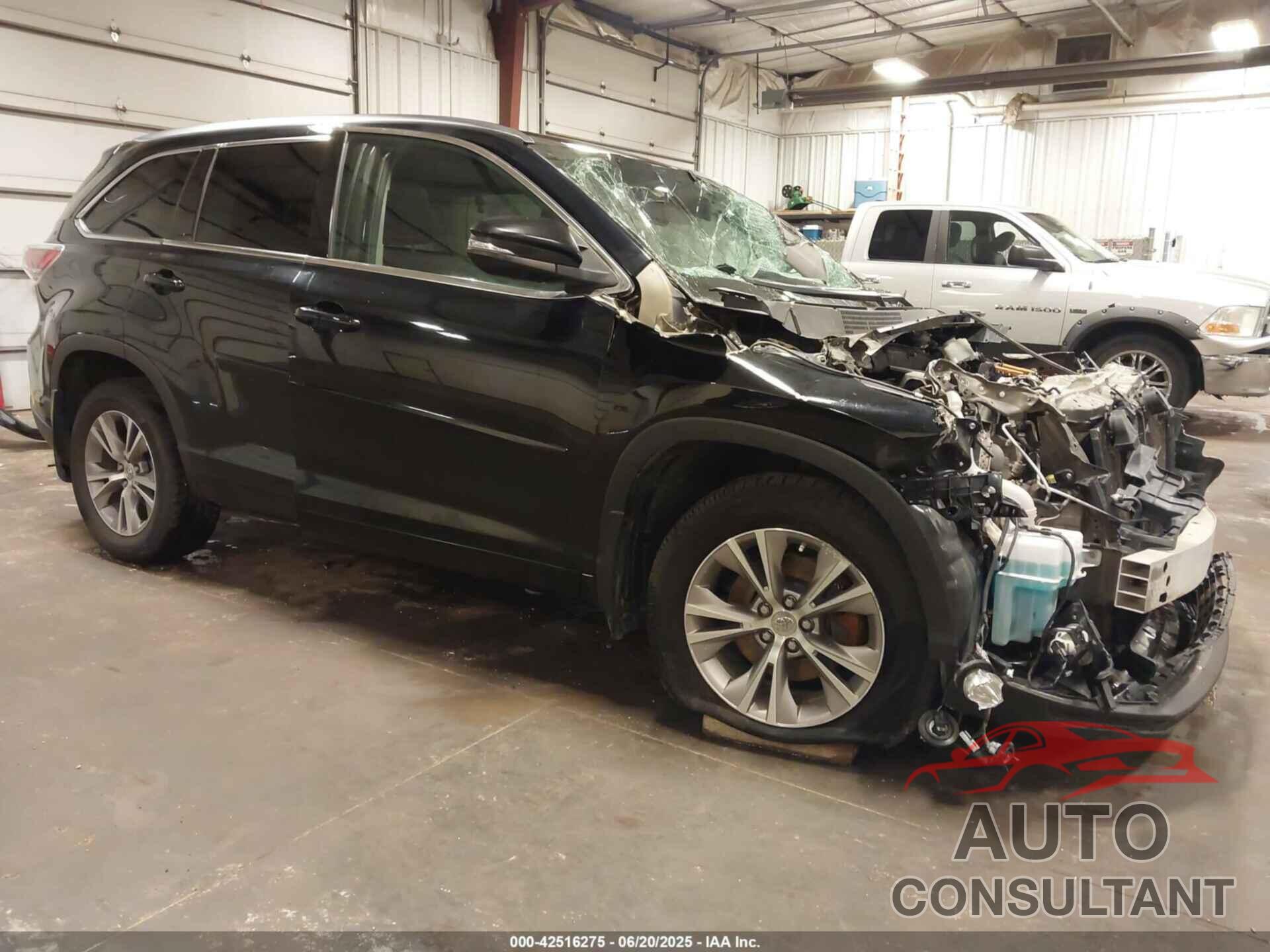 TOYOTA HIGHLANDER 2014 - 5TDJKRFH8ES006049