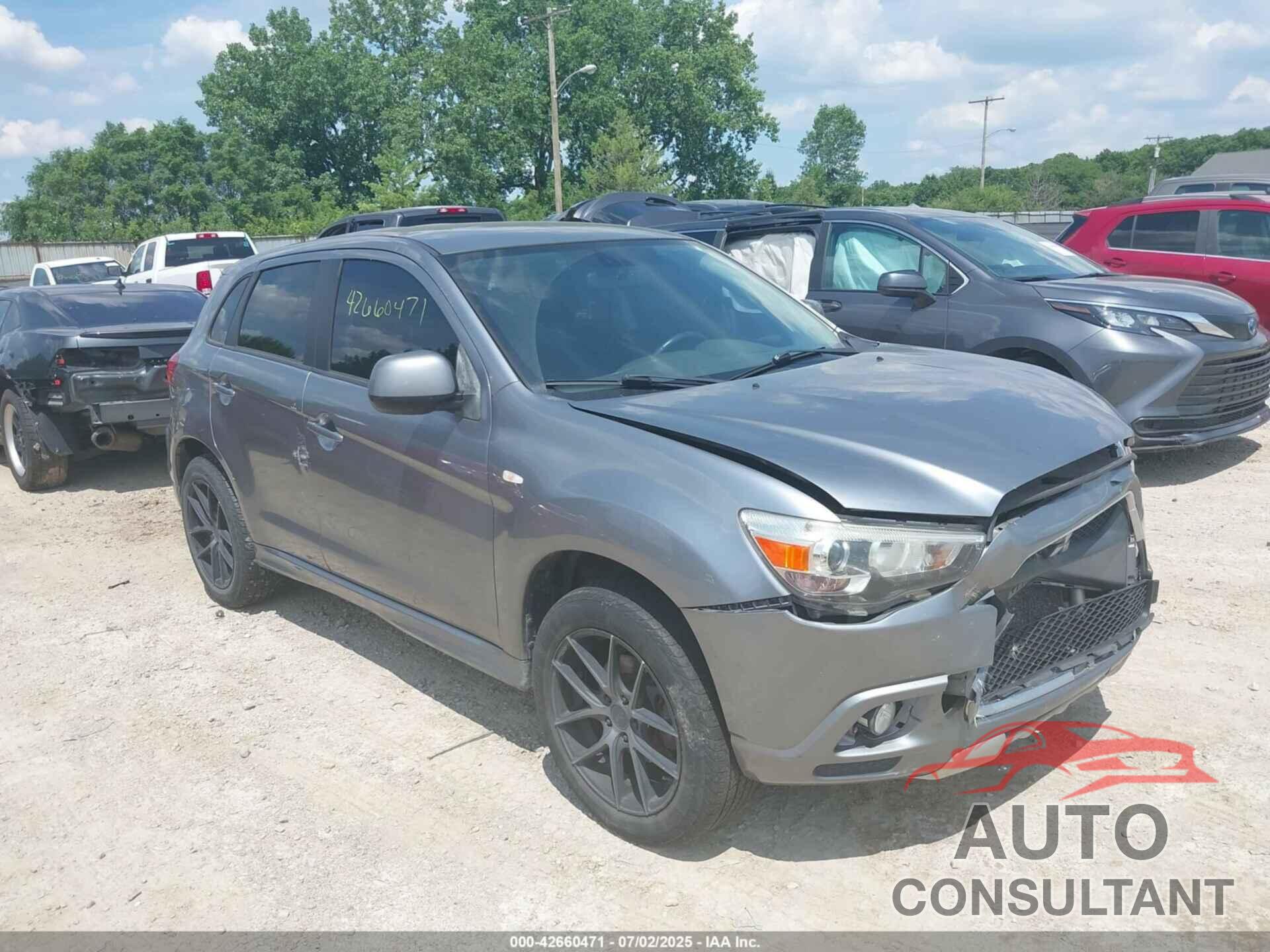 MITSUBISHI OUTLANDER SPORT 2012 - JA4AR4AU7CZ009629
