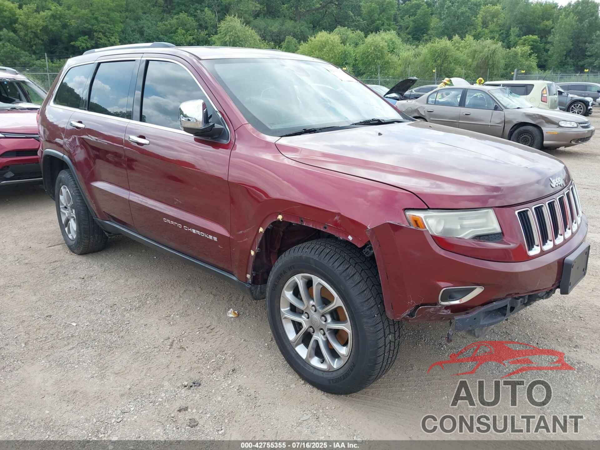 JEEP GRAND CHEROKEE 2016 - 1C4RJFBG8GC327174