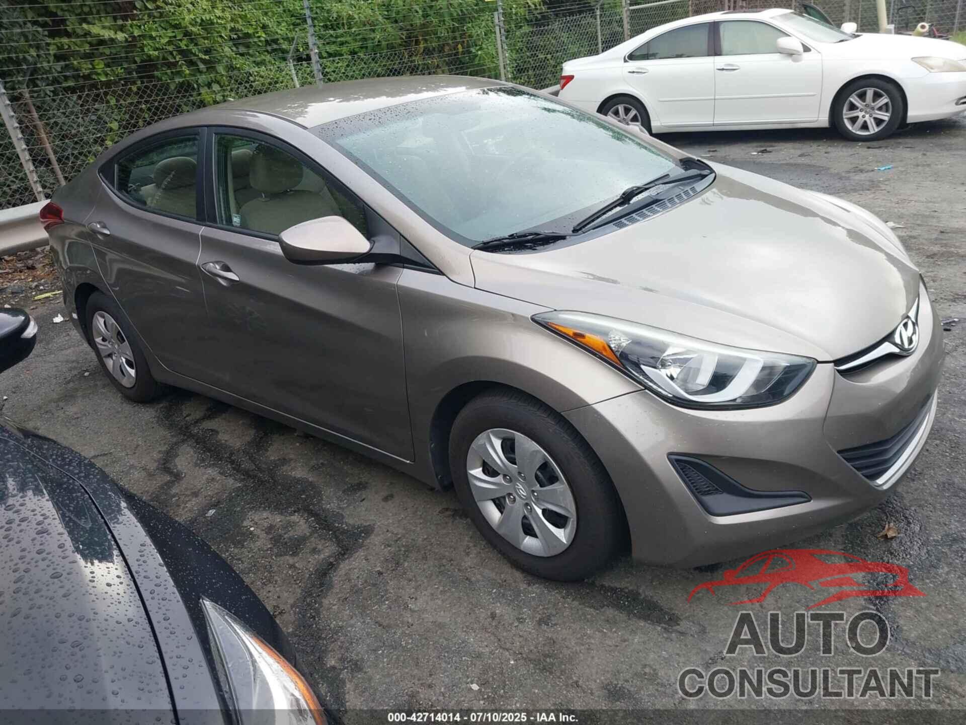 HYUNDAI ELANTRA 2016 - 5NPDH4AE3GH776647