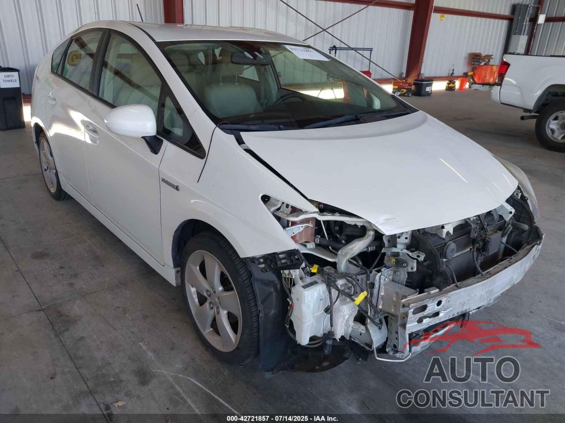 TOYOTA PRIUS 2013 - JTDKN3DUXD5681902