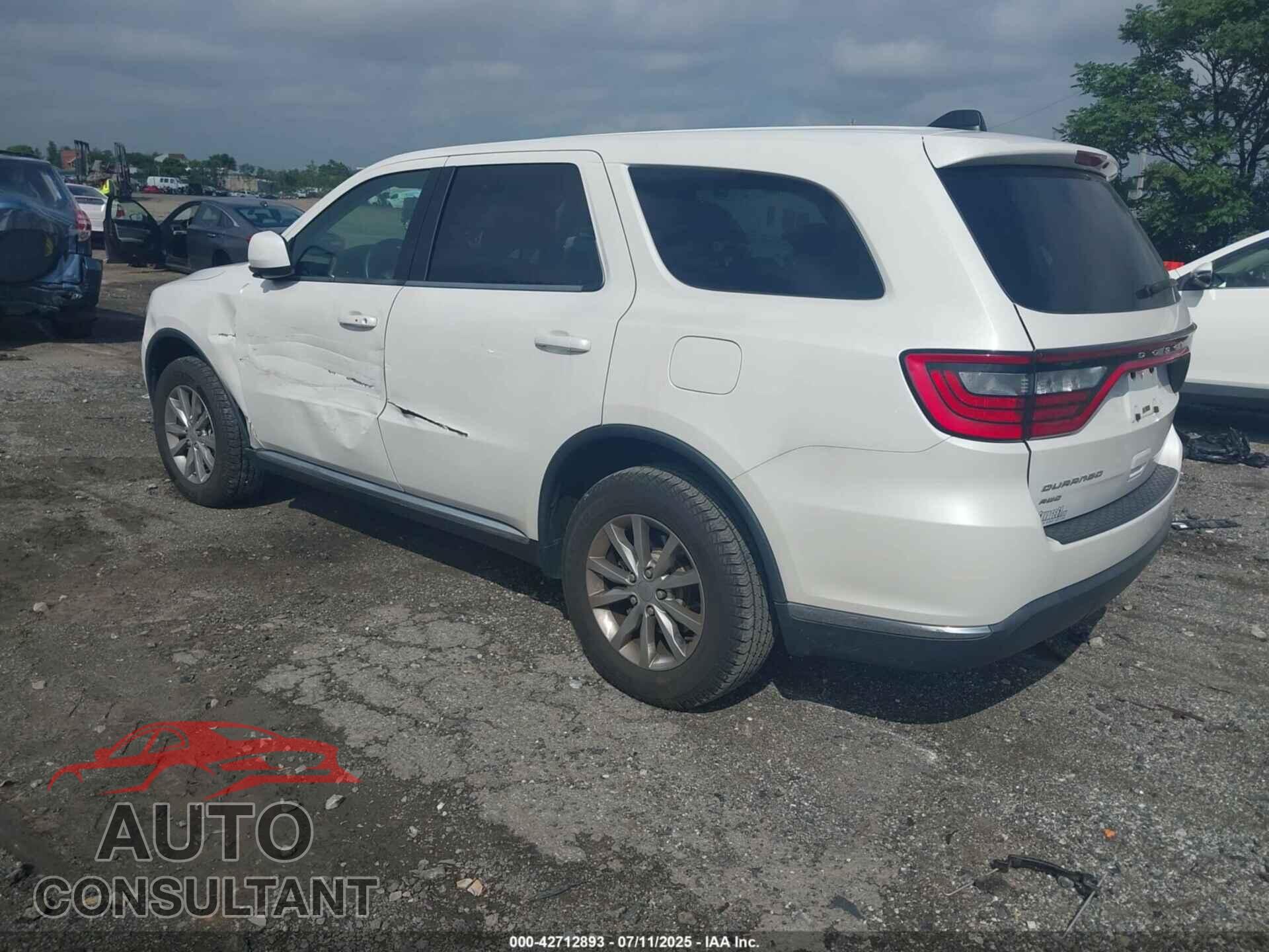 DODGE DURANGO 2017 - 1C4RDJAG6HC661040