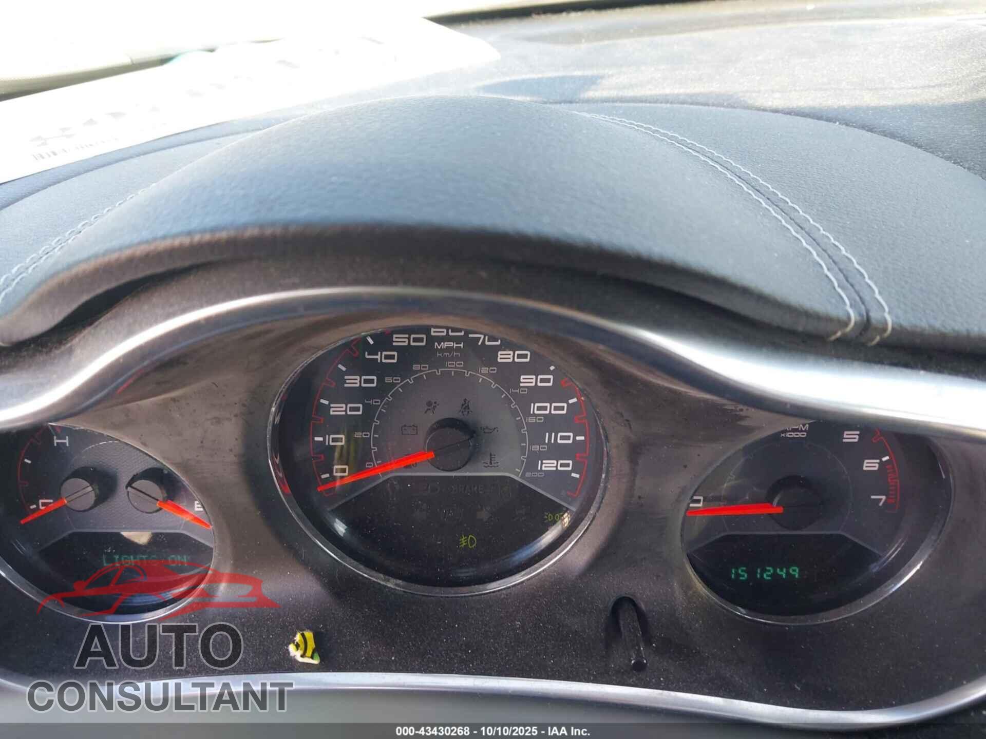 DODGE AVENGER 2013 - 1C3CDZCB5DN684480