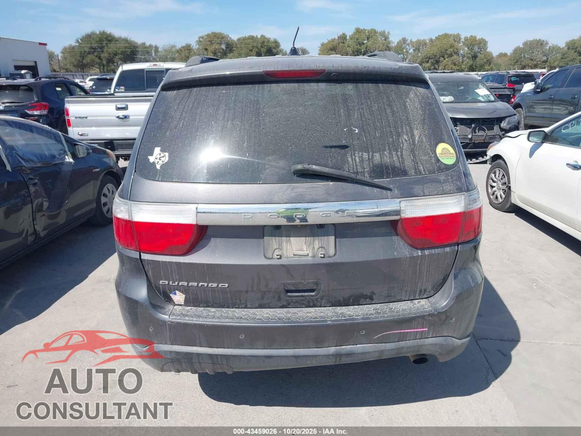 DODGE DURANGO 2013 - 1C4RDHAG1DC690948