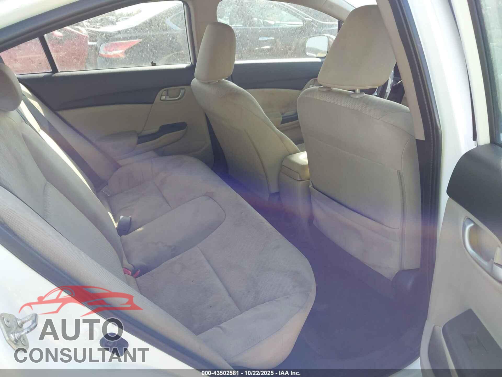 HONDA CIVIC 2014 - 19XFB2F5XEE068470