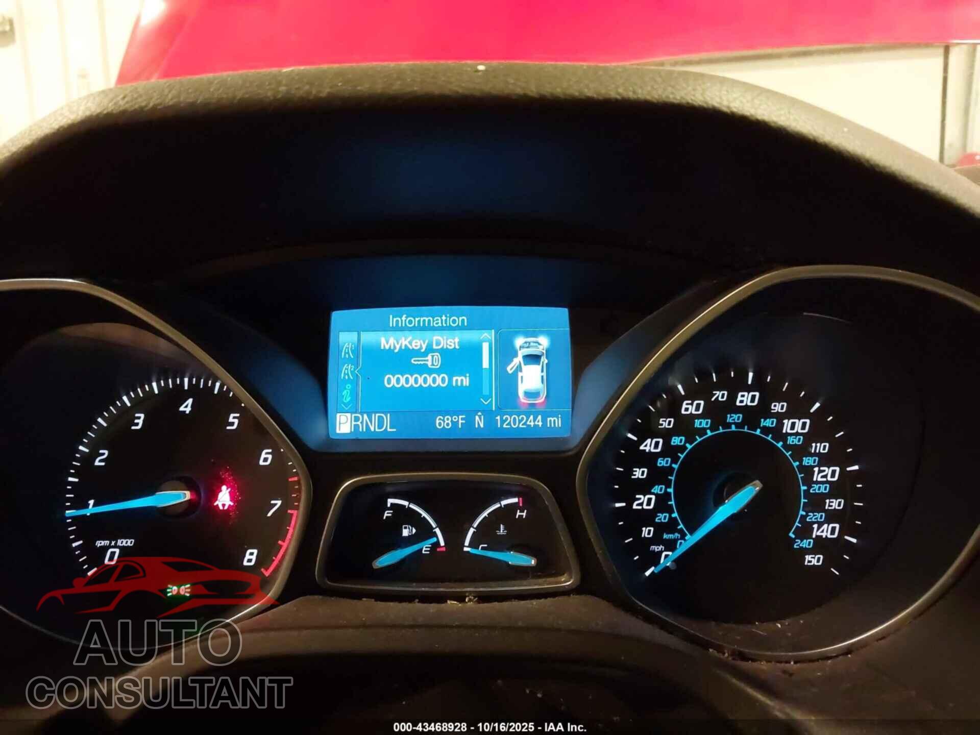 FORD FOCUS 2012 - 1FAHP3F21CL378975