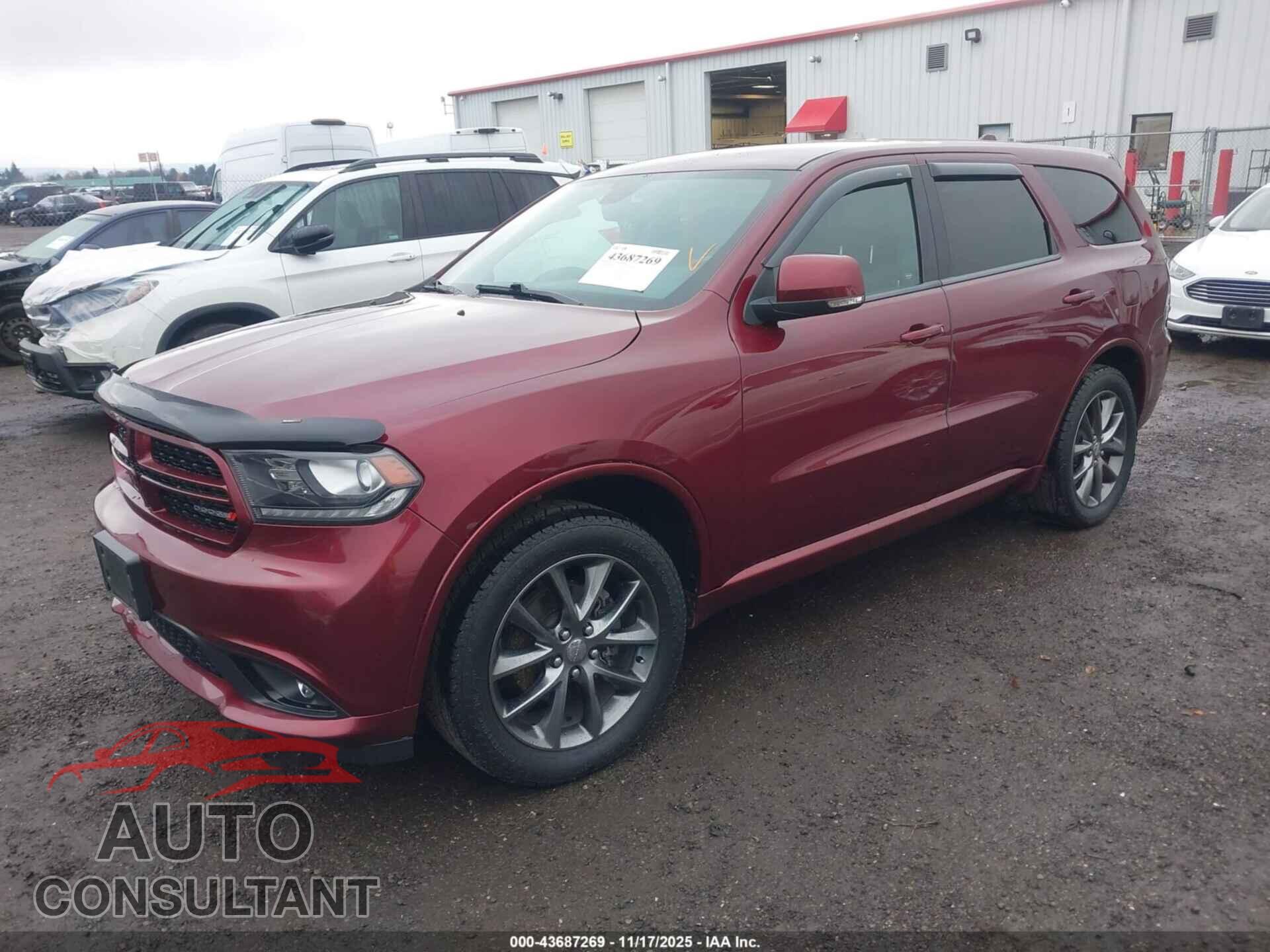 DODGE DURANGO 2017 - 1C4RDJDG9HC828051