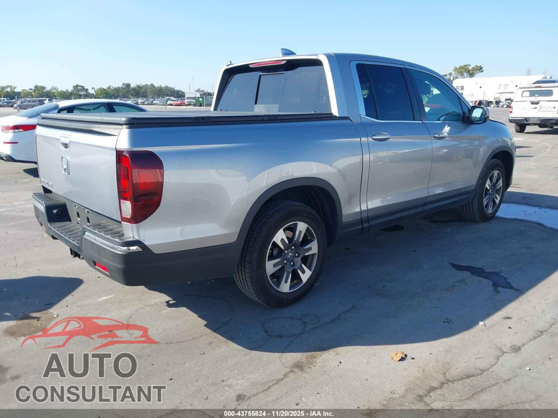 HONDA RIDGELINE 2019 - 5FPYK2F50KB008347
