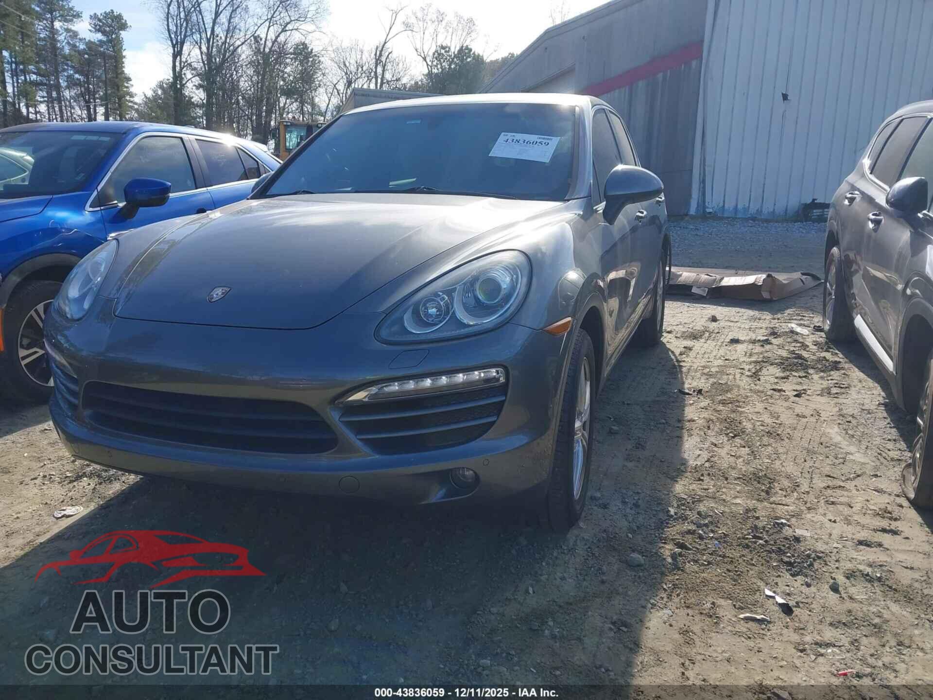 PORSCHE CAYENNE 2012 - WP1AA2A27CLA02407