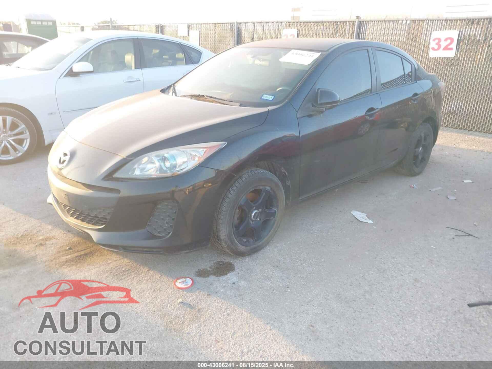 MAZDA MAZDA3 2013 - JM1BL1TF2D1713536