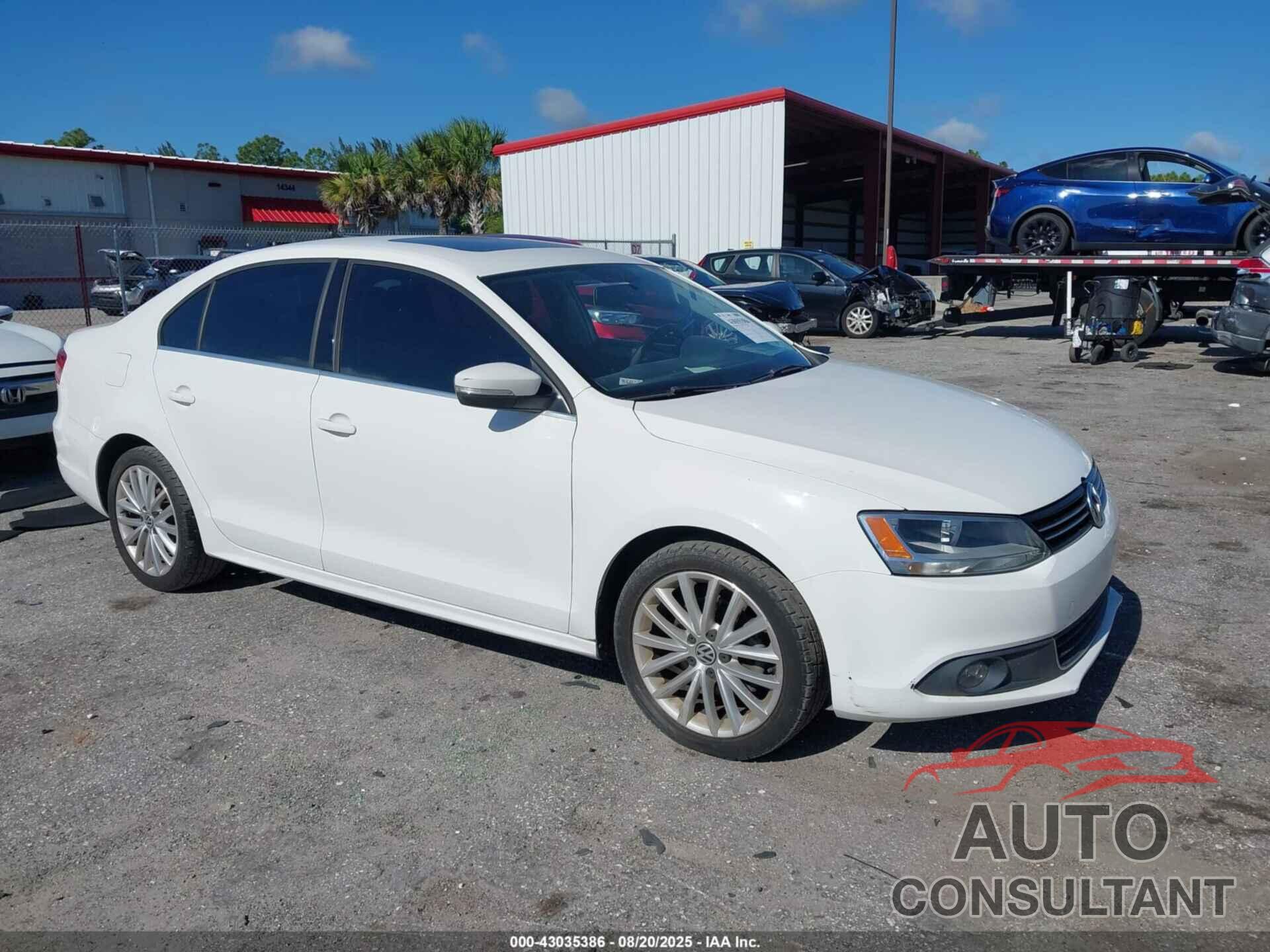 VOLKSWAGEN JETTA 2012 - 3VWLP7AJ5CM418206