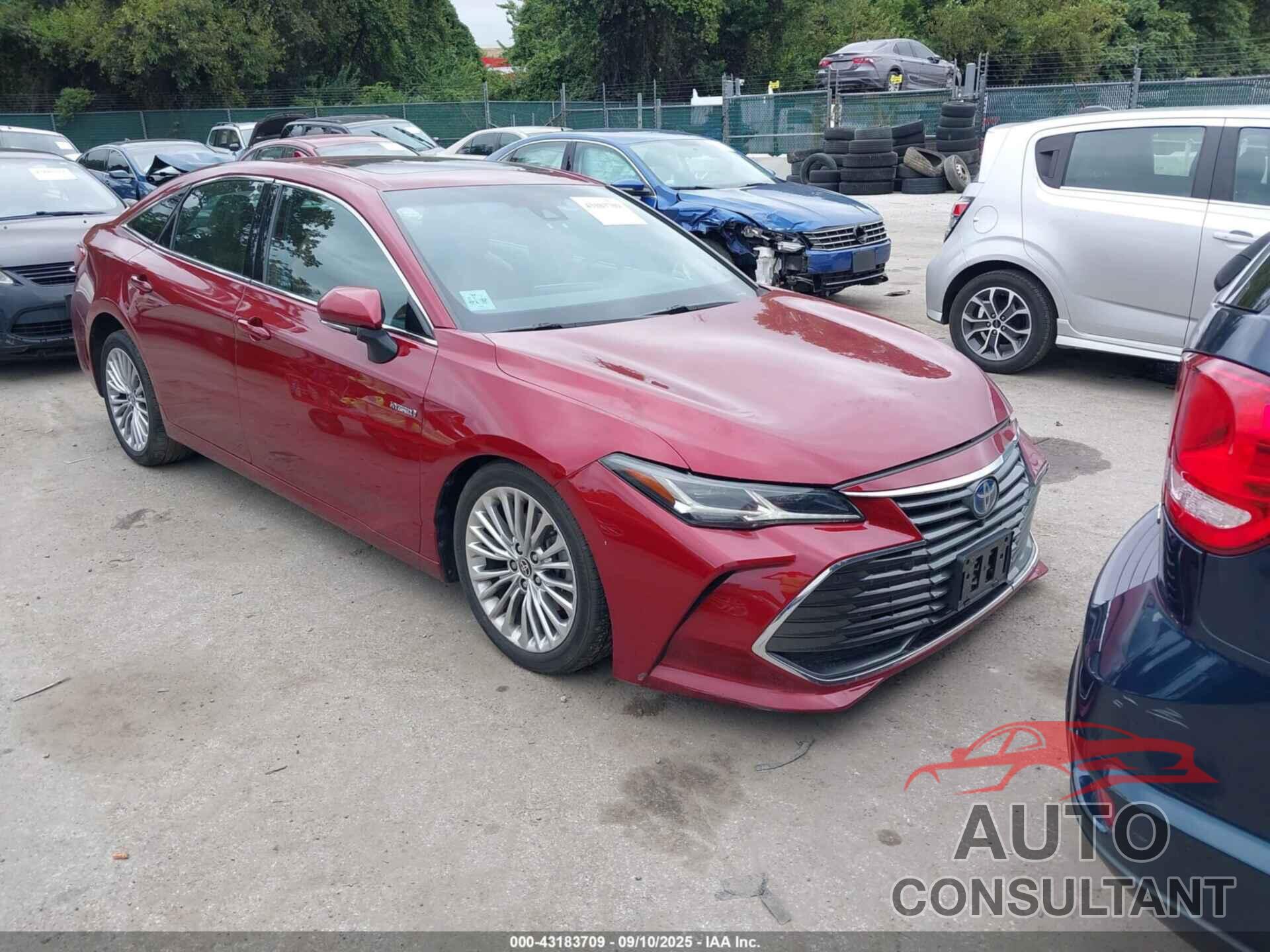 TOYOTA AVALON HYBRID 2020 - 4T1D21FB9LU018645