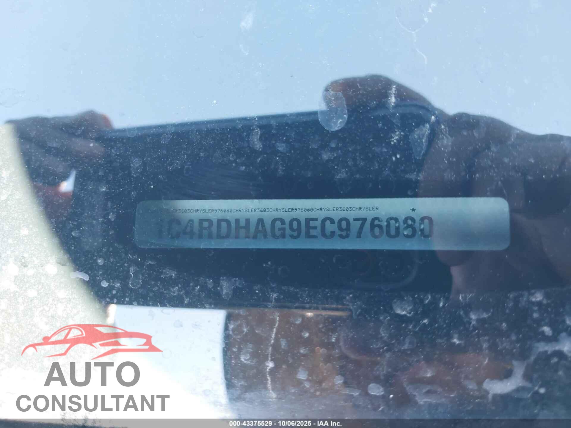 DODGE DURANGO 2014 - 1C4RDHAG9EC976080