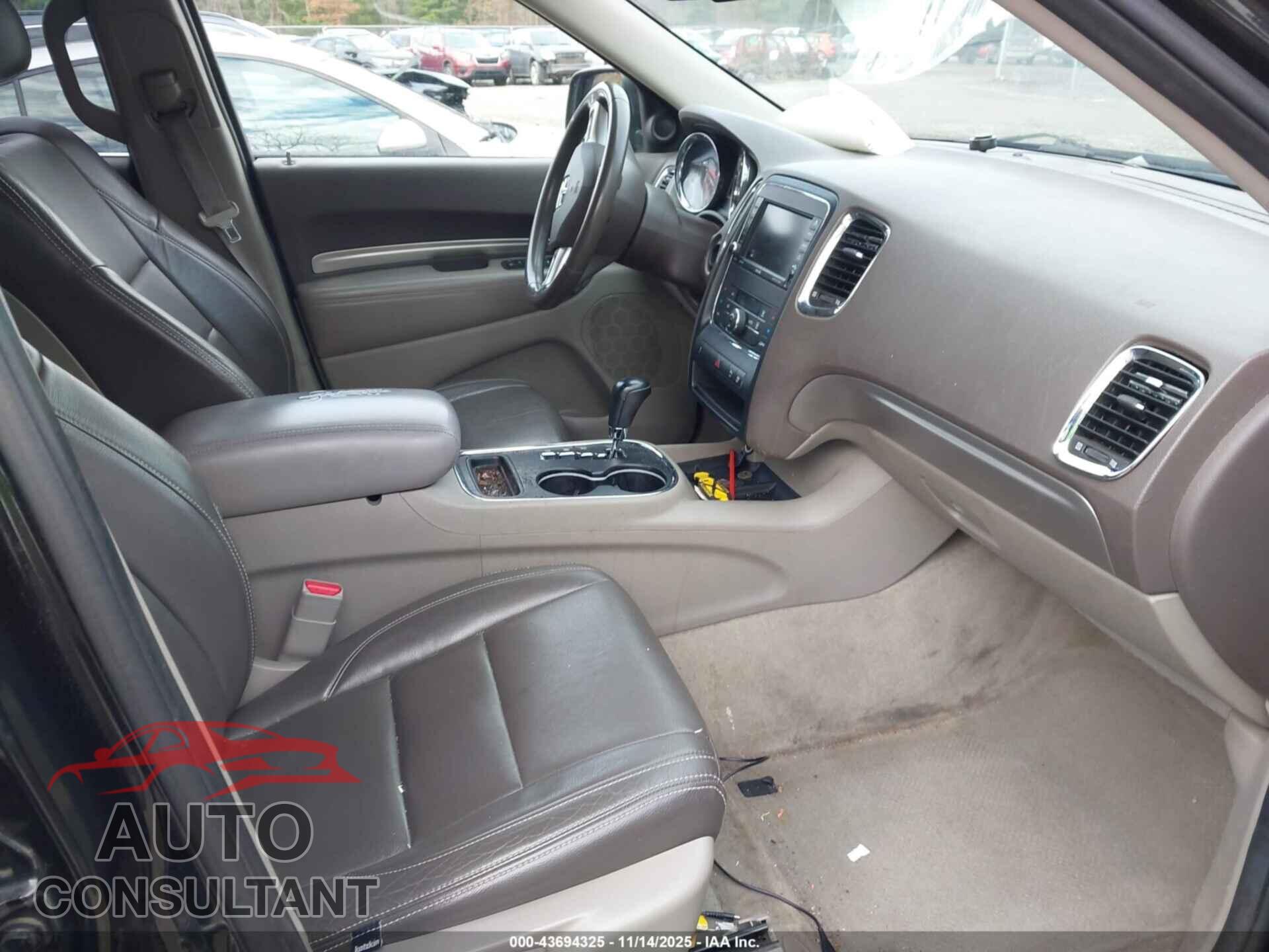 DODGE DURANGO 2013 - 1C4RDJAG2DC696359