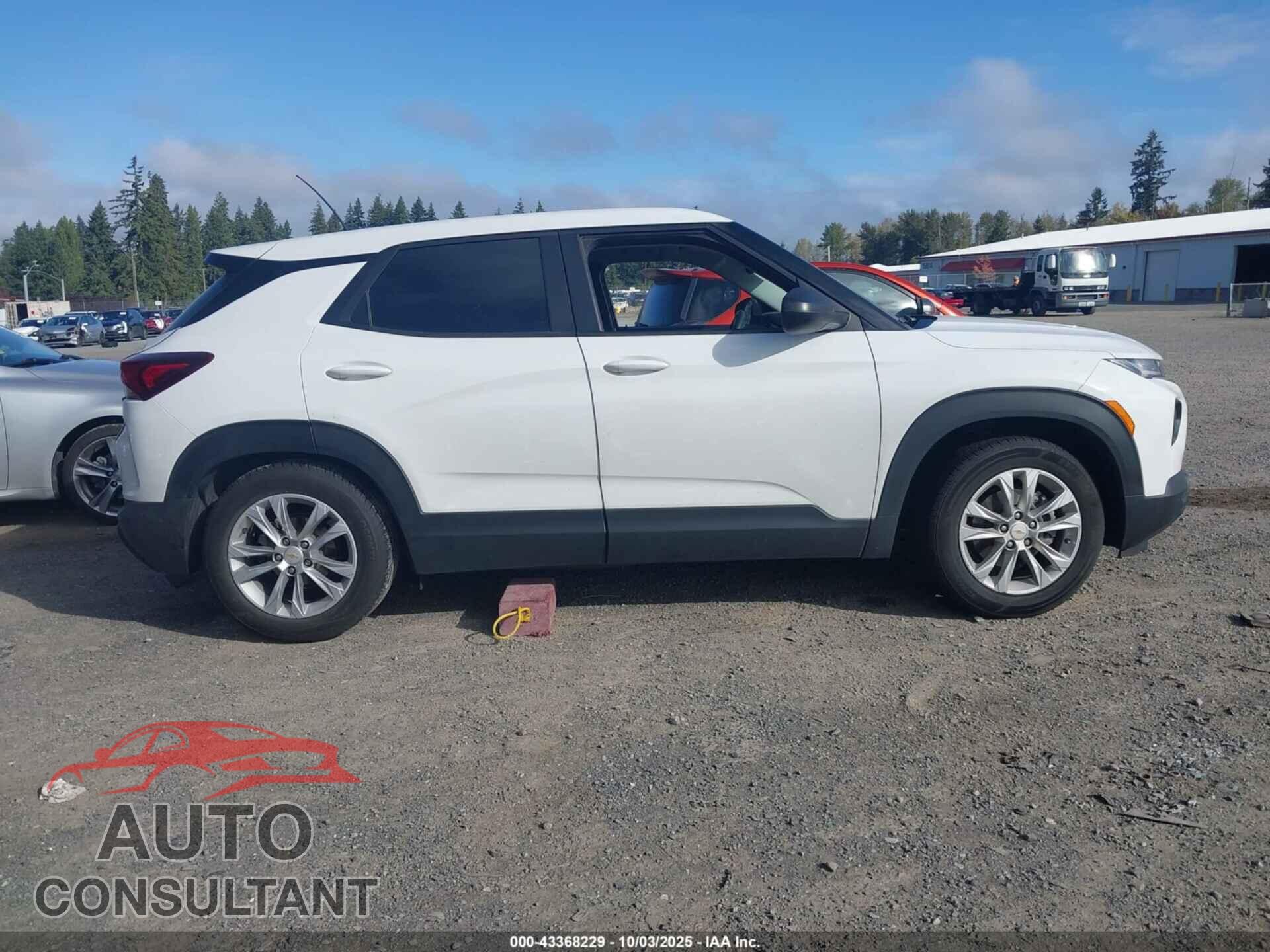 CHEVROLET TRAILBLAZER 2021 - KL79MMS2XMB163473