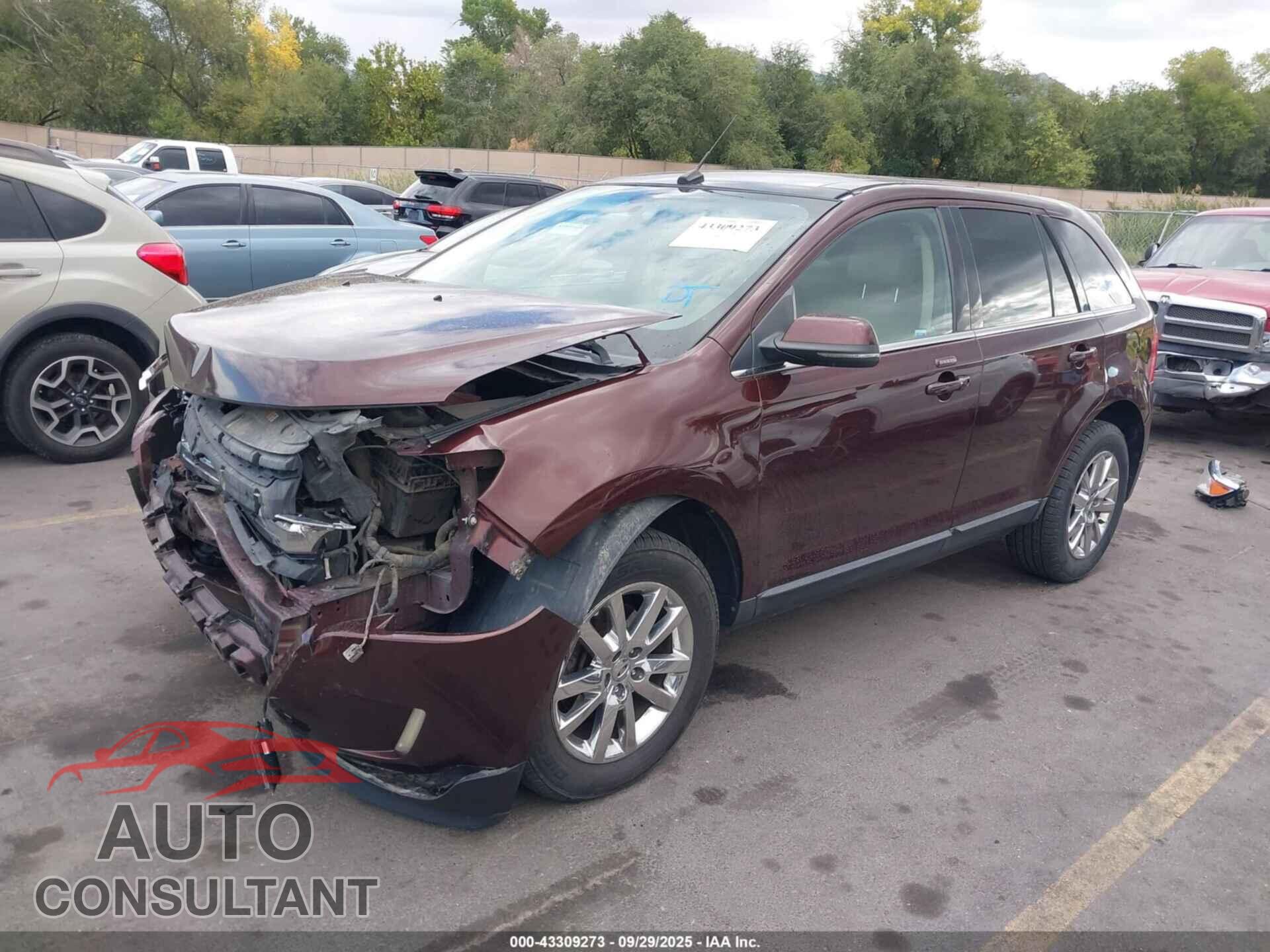FORD EDGE 2012 - 2FMDK4KC3CBA82833