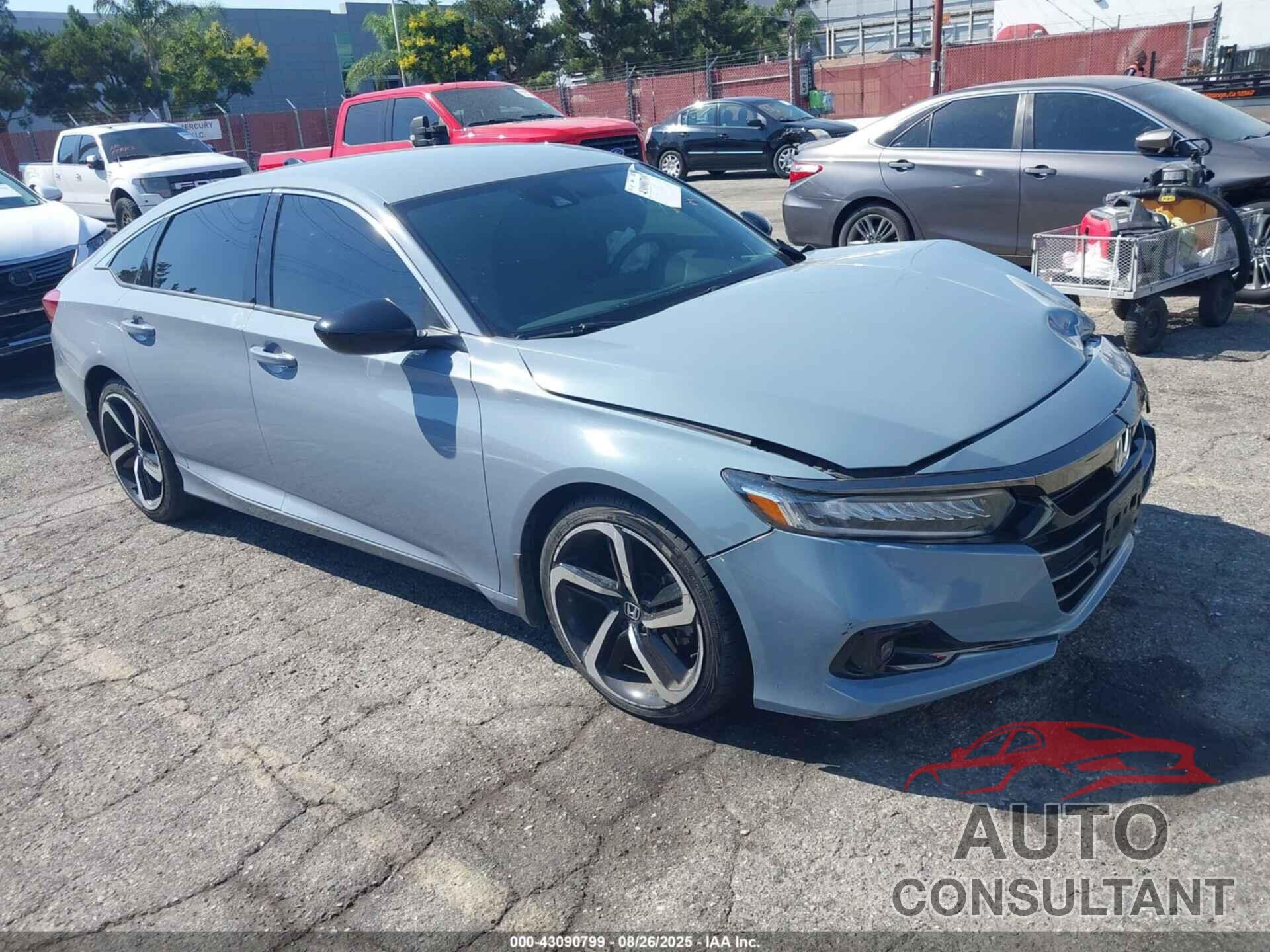 HONDA ACCORD 2021 - 1HGCV1F3XMA041002