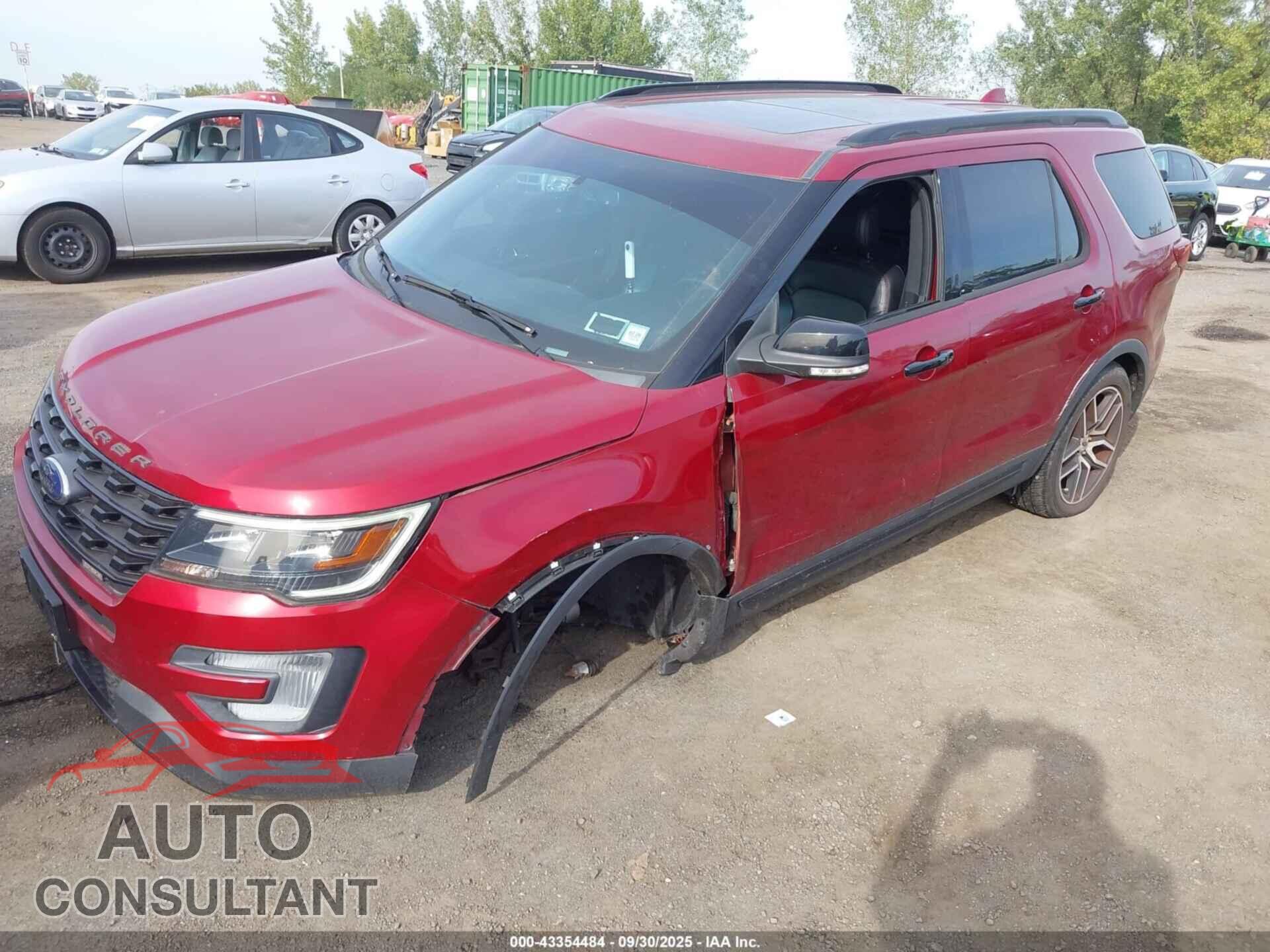 FORD EXPLORER 2017 - 1FM5K8GT0HGB86216