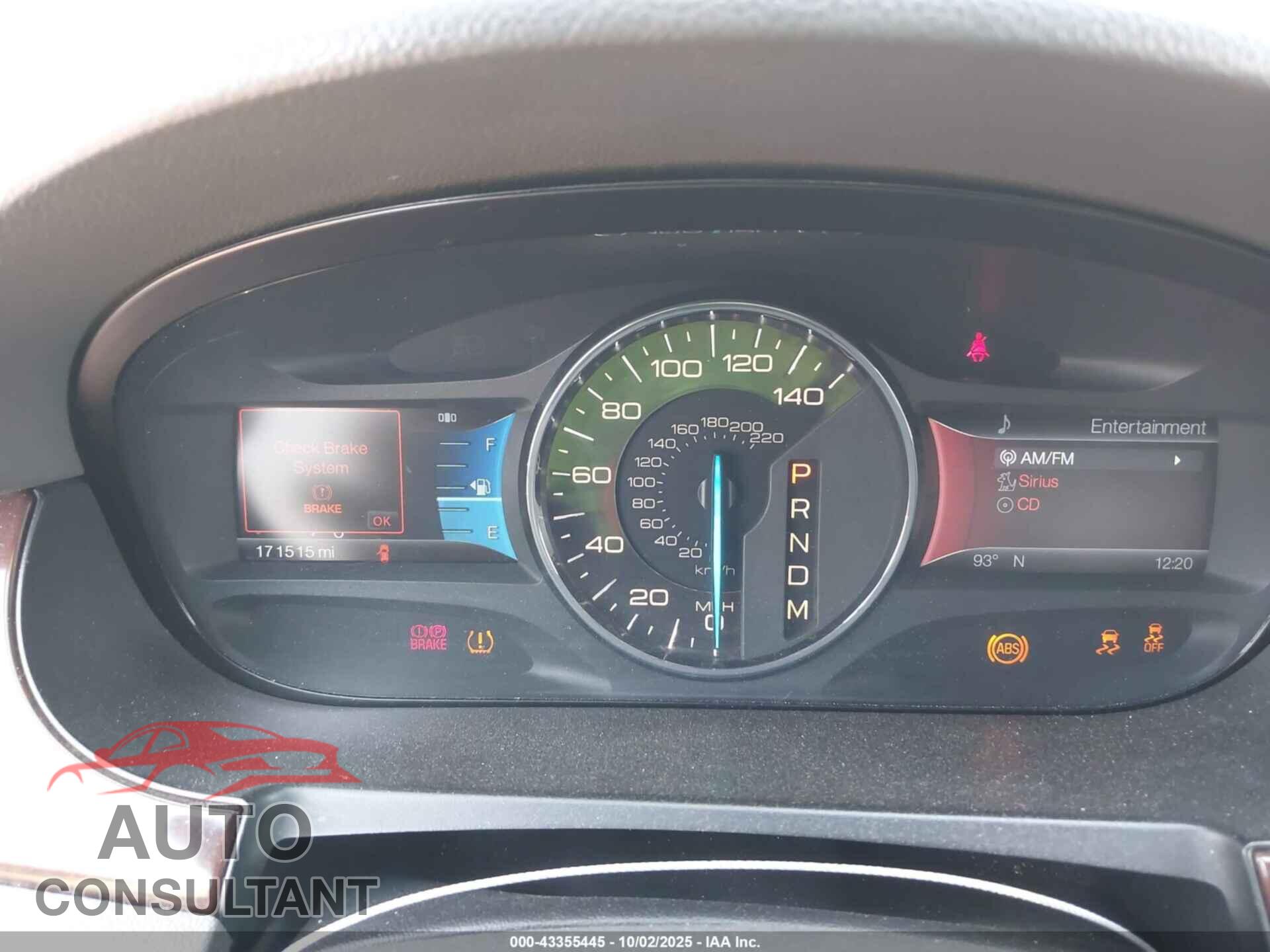 FORD EDGE 2011 - 2FMDK3KC7BBB11033